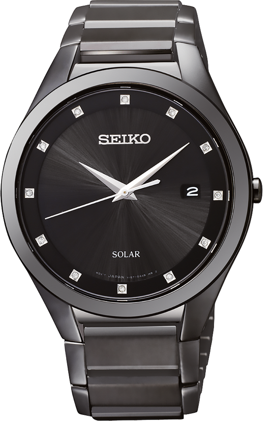 Seiko Men's Diamonds Watch SNE243