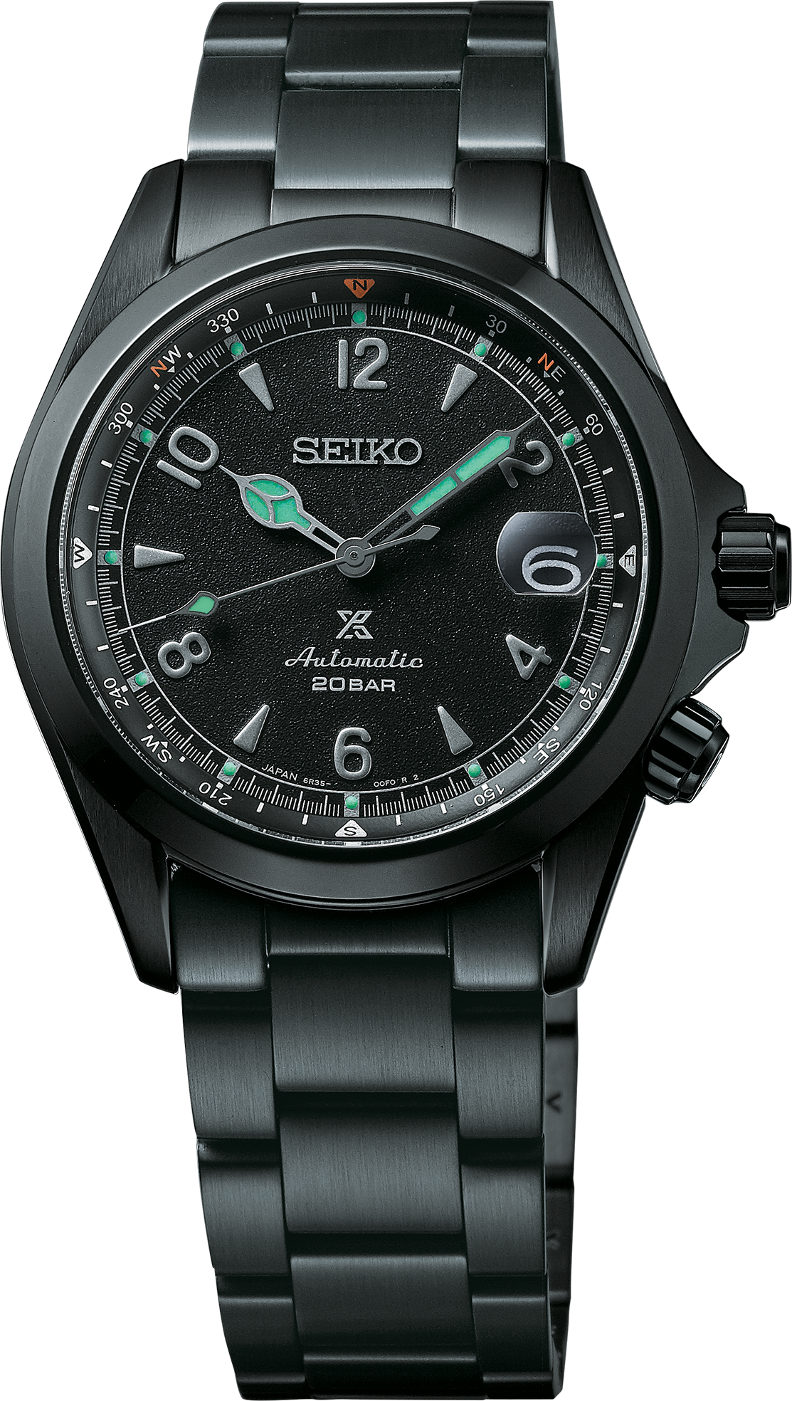 Seiko PROSPEX ALPINIST BLACK SERIES LIMITED EDITION Watch SPB337