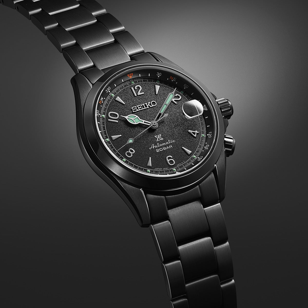 Seiko PROSPEX ALPINIST BLACK SERIES LIMITED EDITION Watch SPB337
