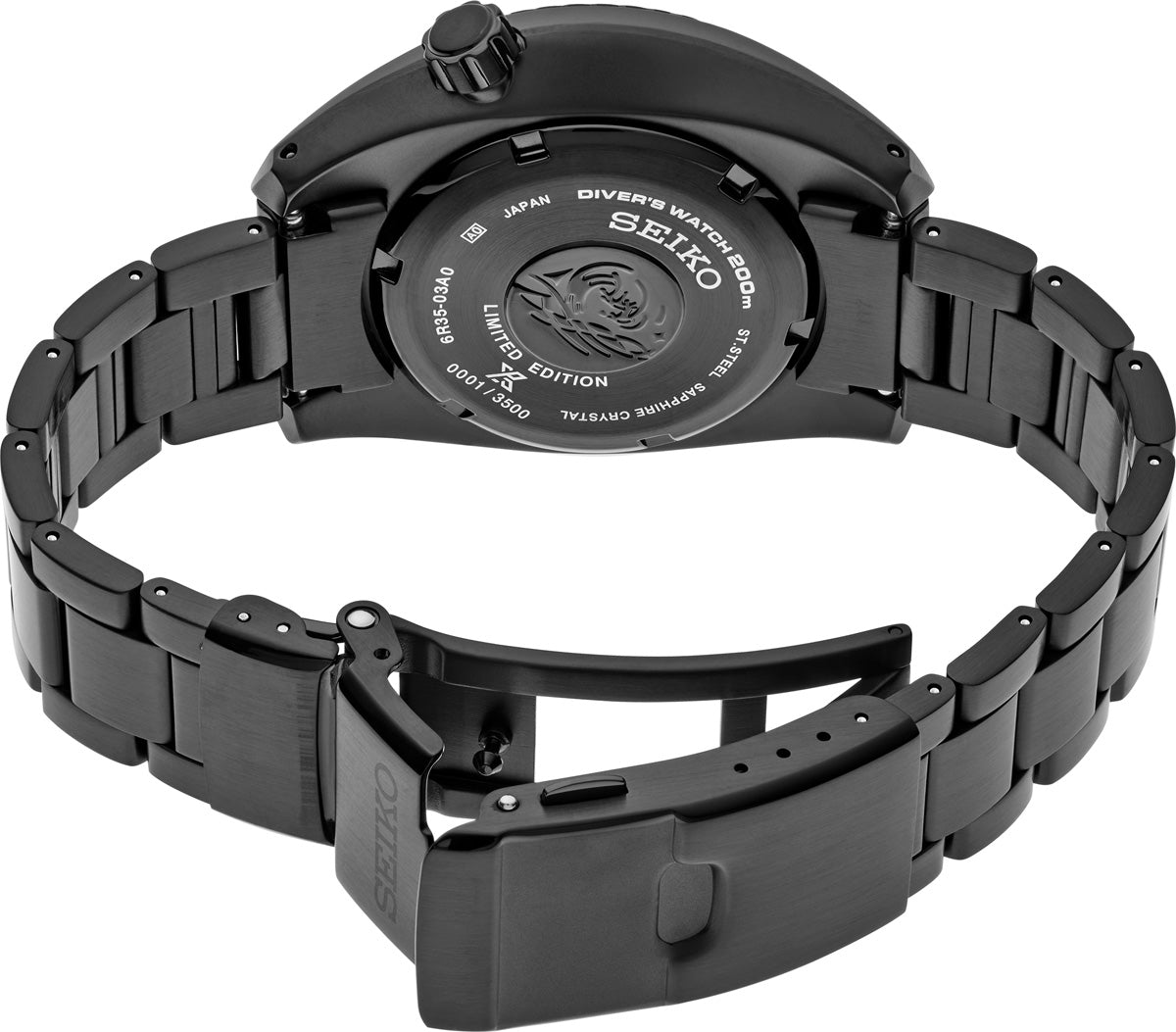 Seiko PROSPEX BLACK SERIES LIMITED EDITION Watch SPB433