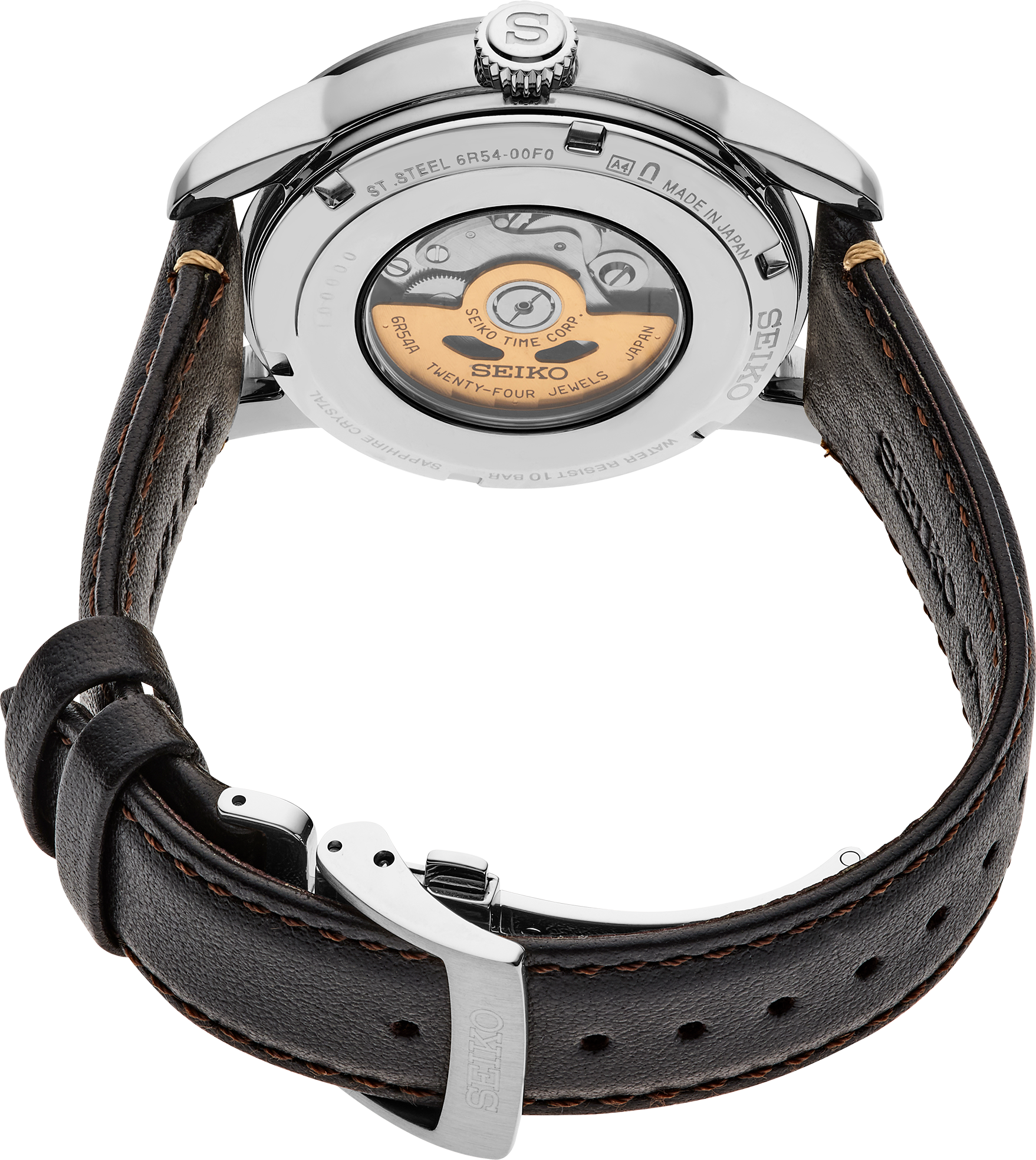 Seiko PRESAGE CRAFTSMANSHIP SERIES URUSHI LACQUER GMT Watch SPB447