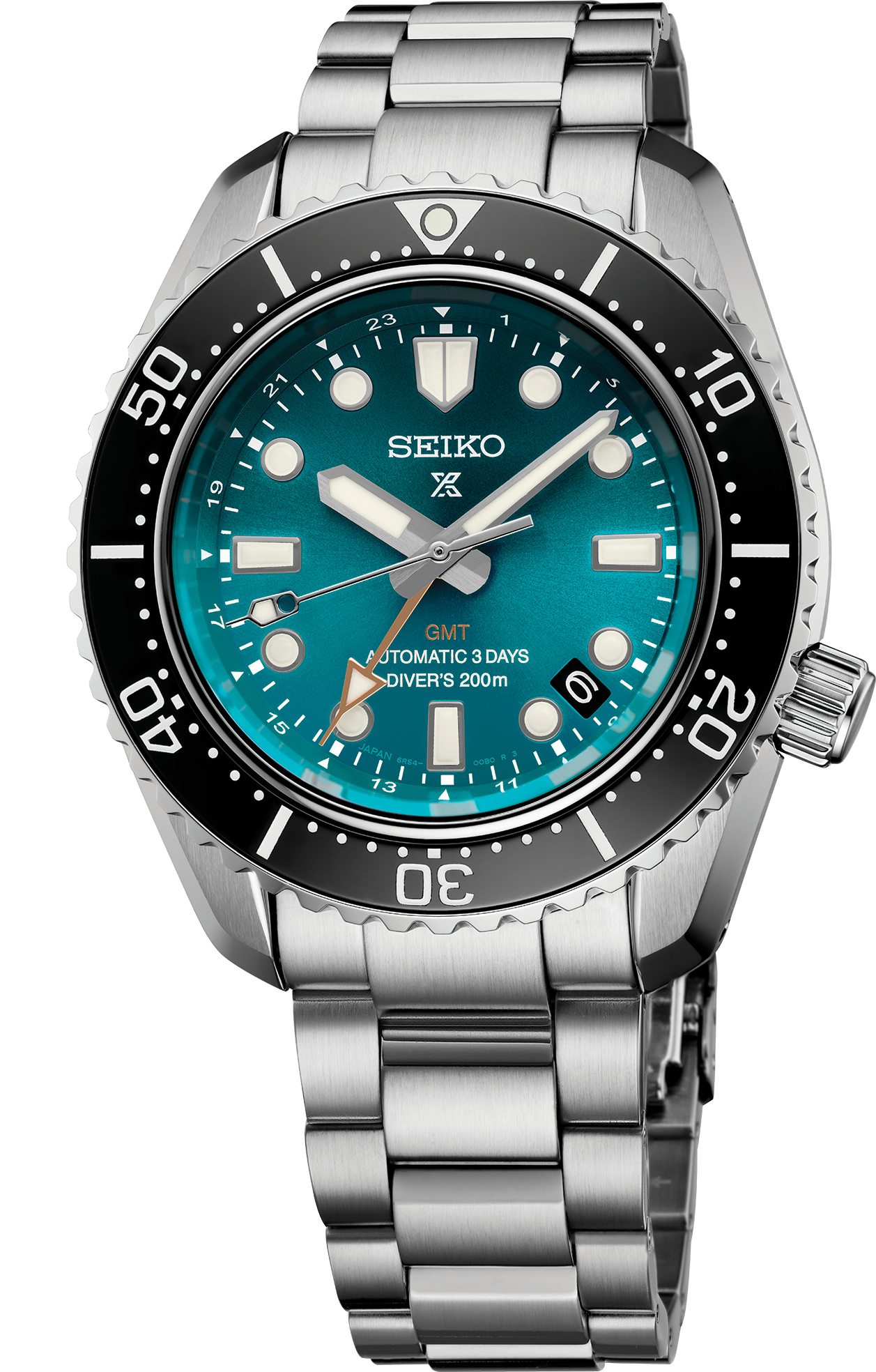 Seiko PROSPEX 1968 HERITAGE DIVER'S GMT U.S. LIMITED EDITION Watch SPB475