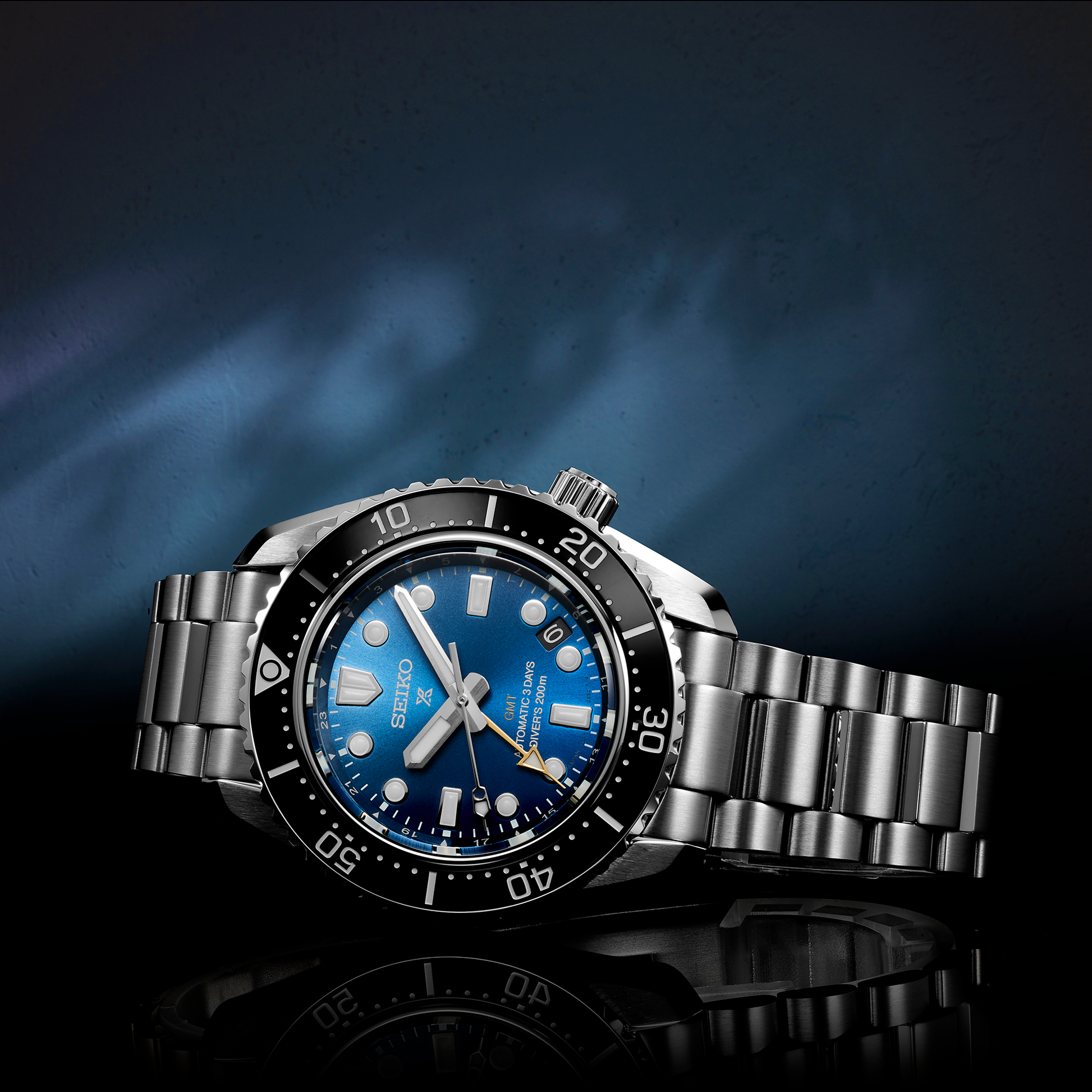 Seiko PROSPEX 1968 HERITAGE DIVER'S GMT U.S. LIMITED EDITION Watch SPB477