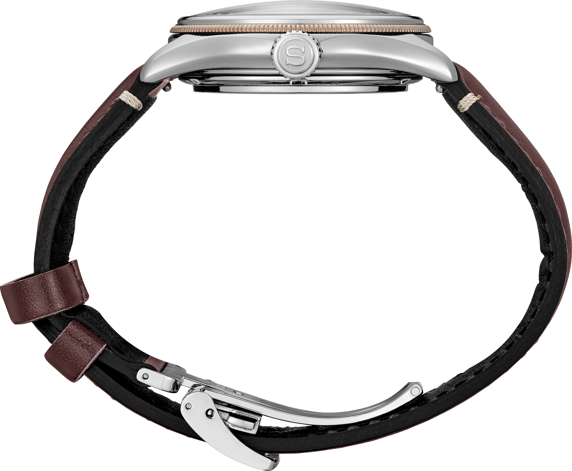 Seiko PRESAGE CLASSIC SERIES UPCYCLED LEATHER STRAP LIMITED EDITION Watch SPB529