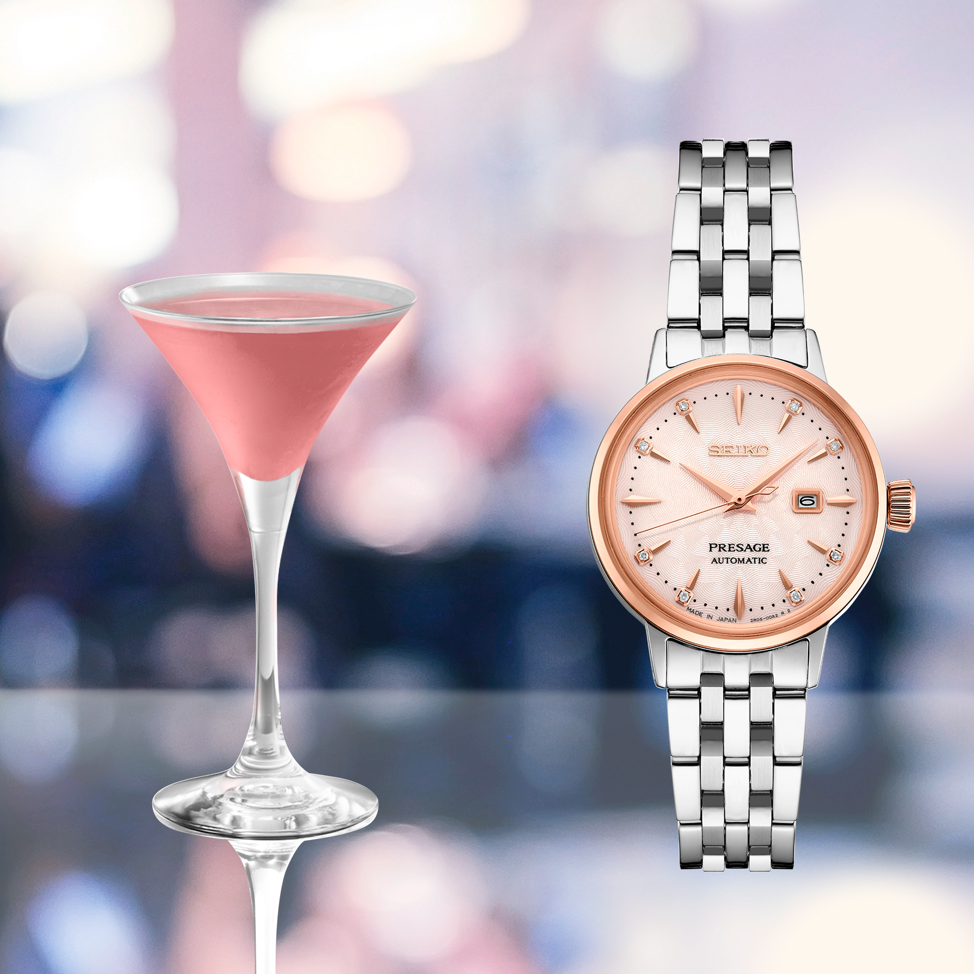 Seiko Presage Cocktail Time Watch SRE012