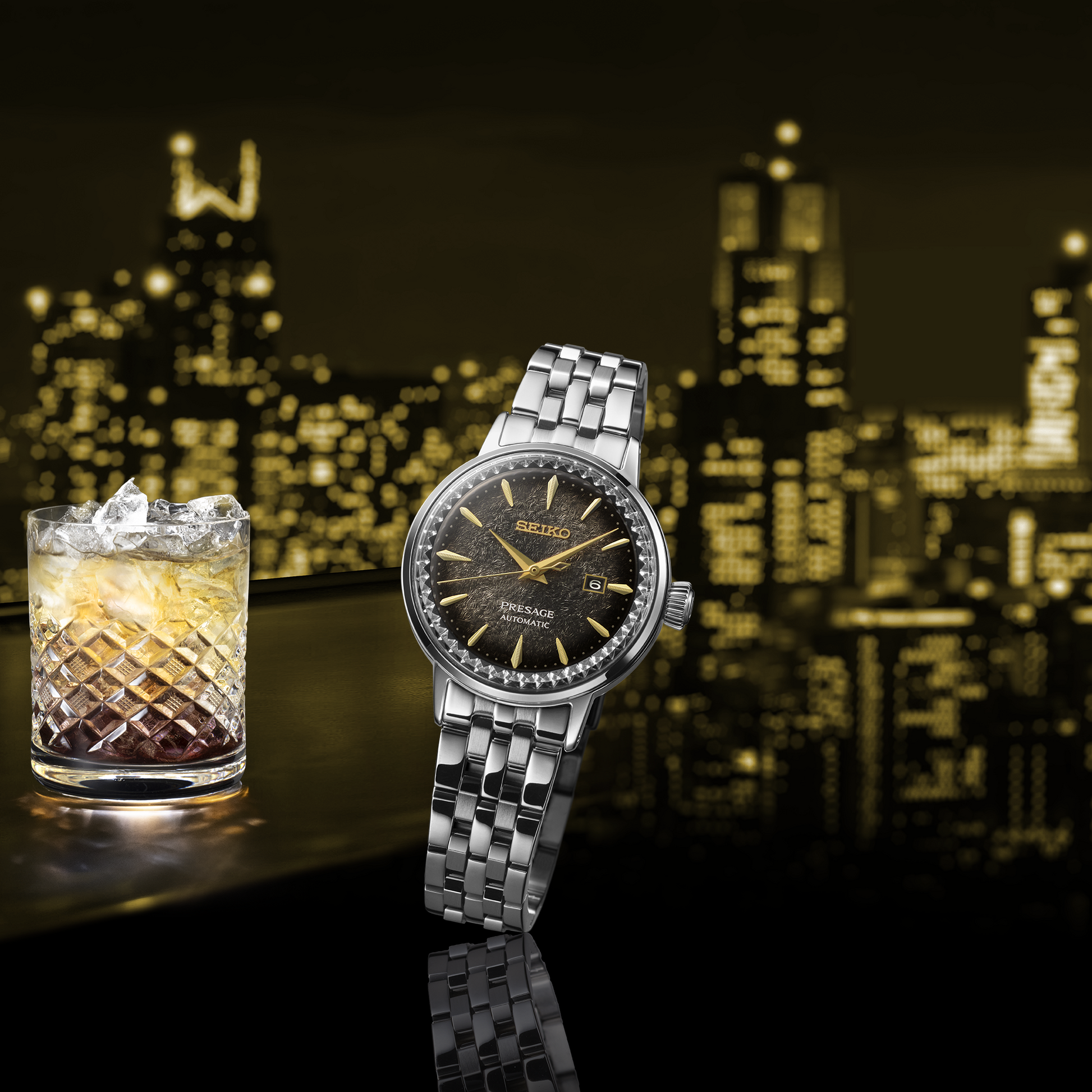 Seiko Presage Cocktail Time Limited Edition Watch SRE015