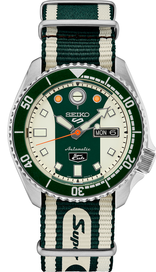 Seiko 5 Sports Honda Supecub Limited Edition Watch SRPJ49