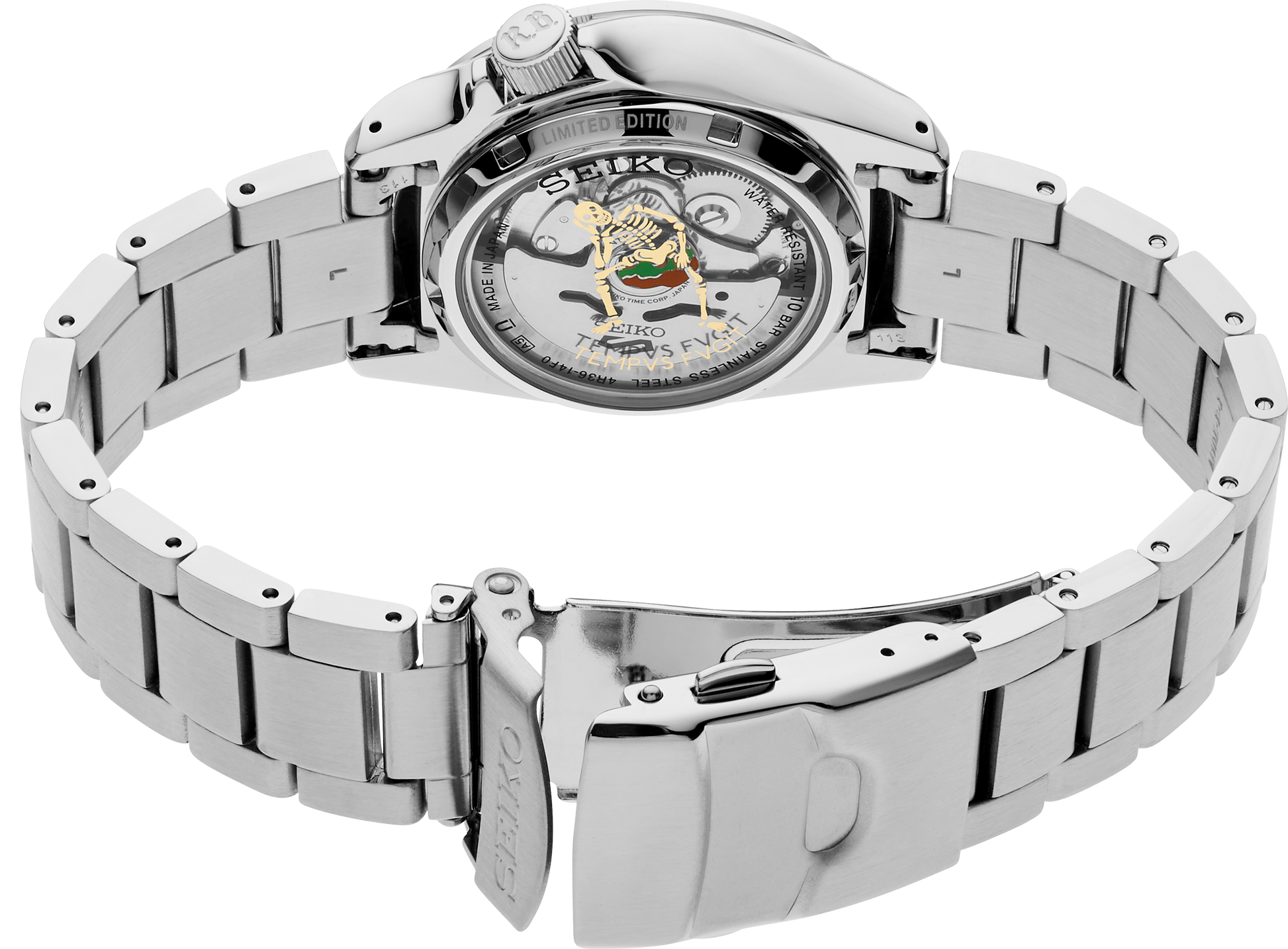 Seiko 5 Sports Rowing Blazers Collaboration Limited Edition Watch SRPJ61