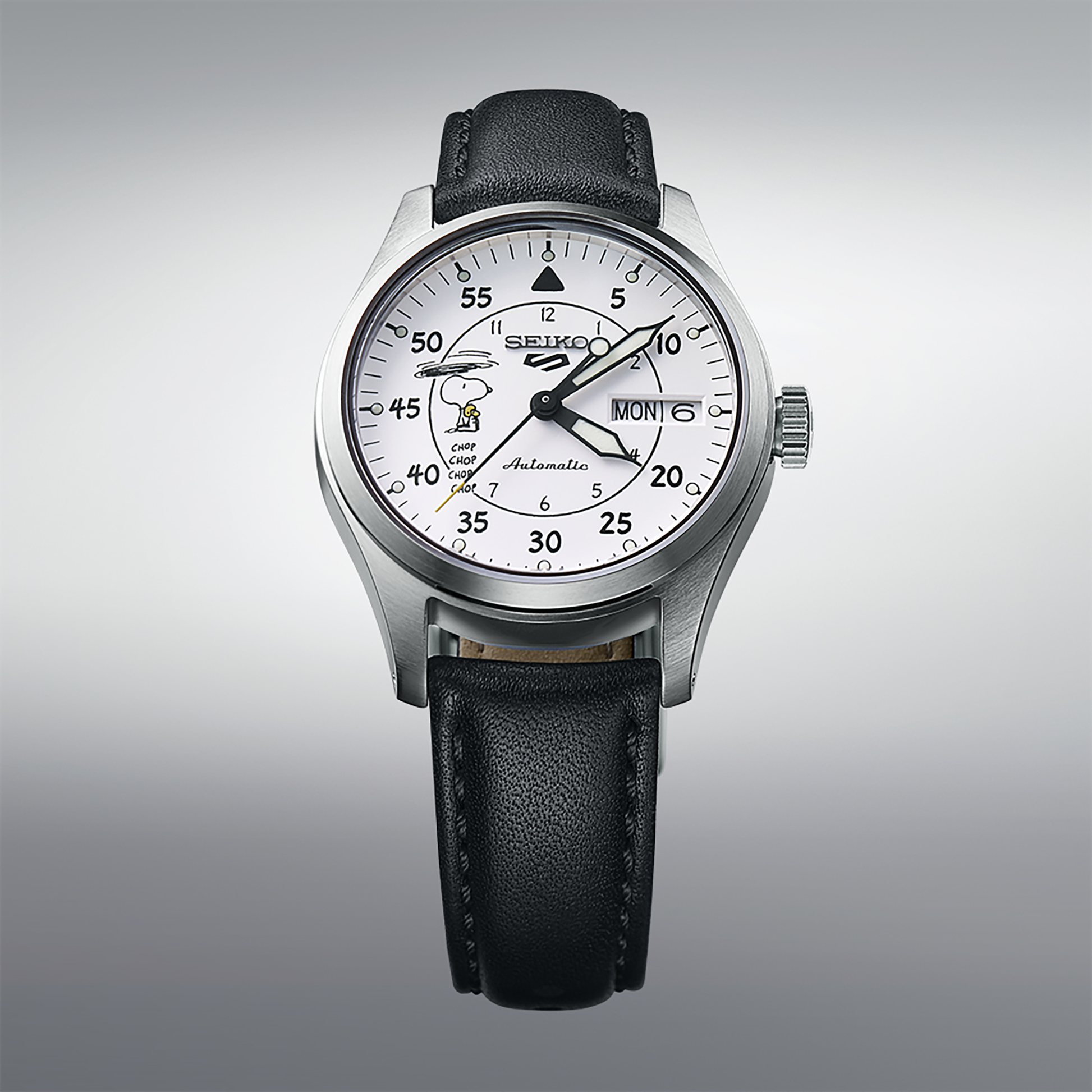 Seiko 5 Sports Peanuts Collaboration Limited Edition Watch SRPK27
