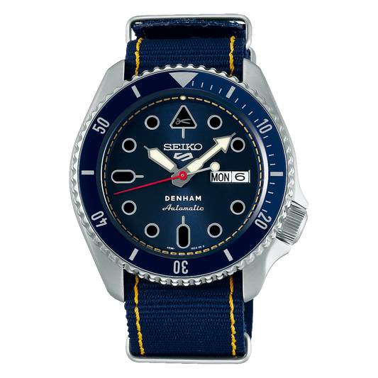 Seiko 5 Sports DENHAM Limited Edition Watch SBSA281