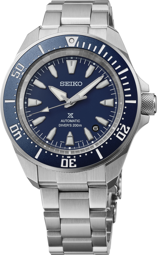 Seiko Prospex Automatic Blue Dial 200 Meters 41.7mm Diver Men's Watch SRPL51