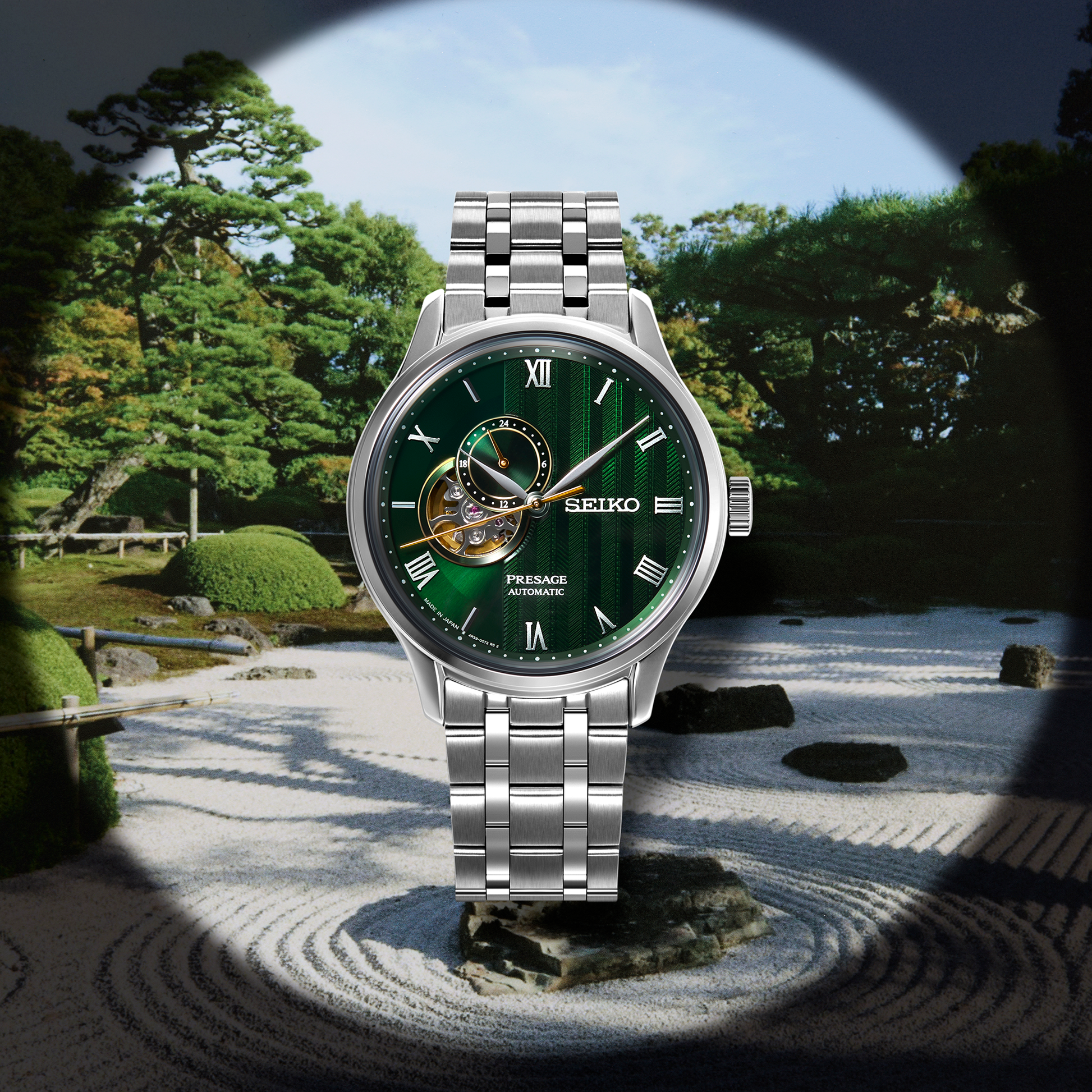 Seiko Presage Japanese Garden Watch SSA463