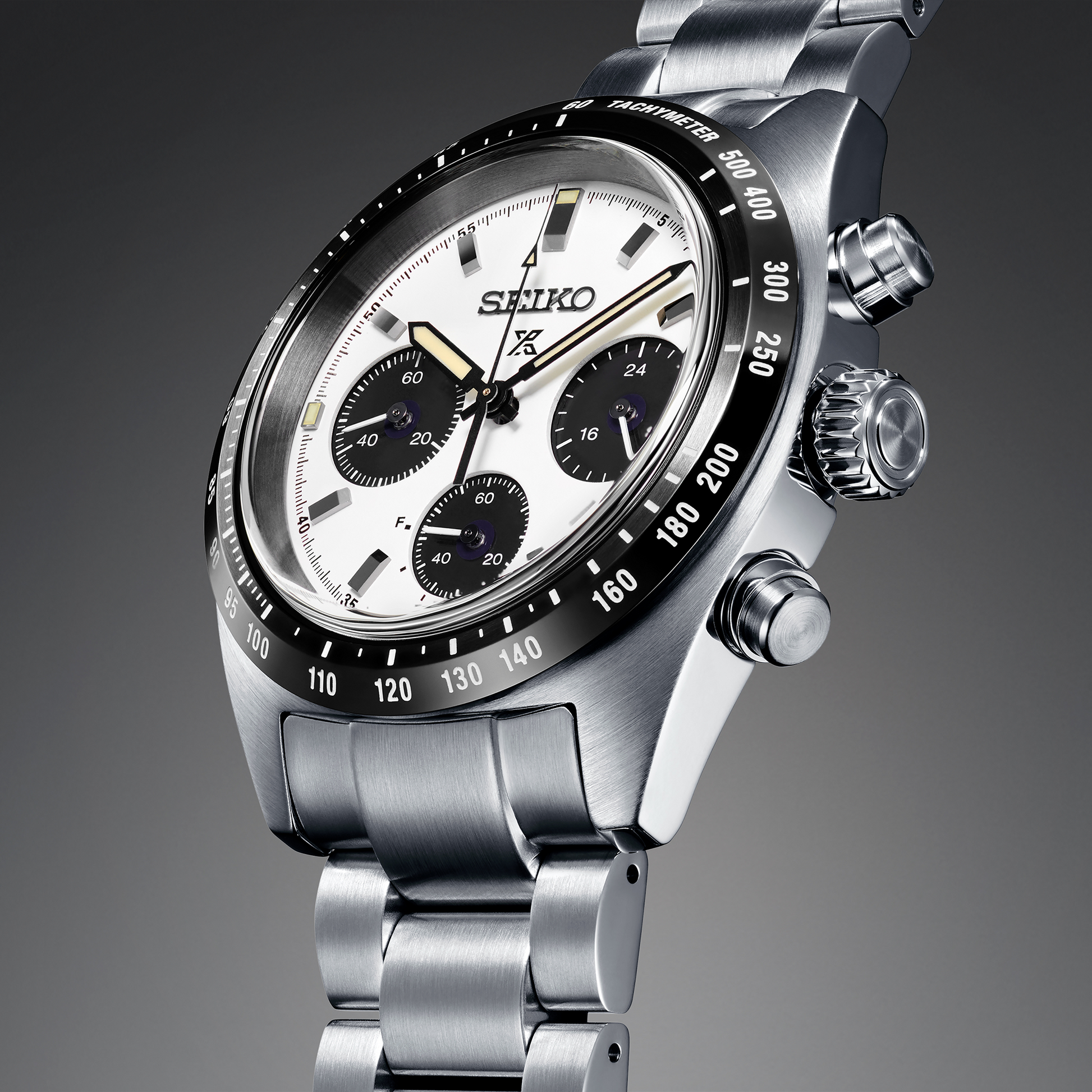 Seiko Speedtimer Solar Chronograph Watch SSC813
