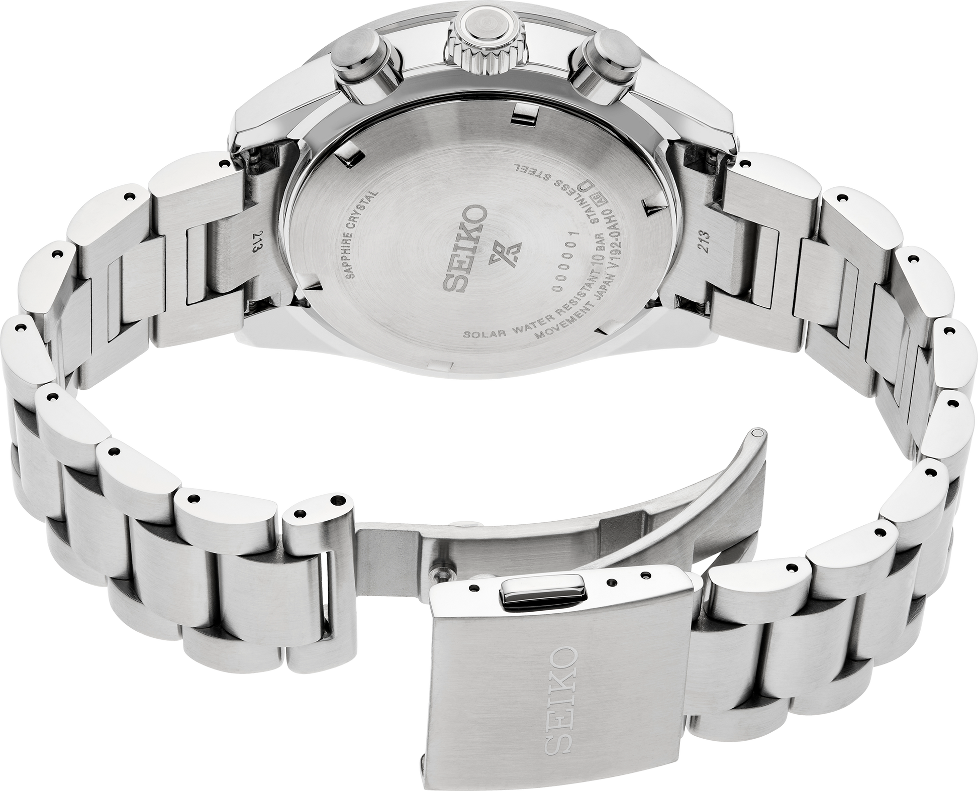 Seiko Speedtimer Solar Chronograph Watch SSC939