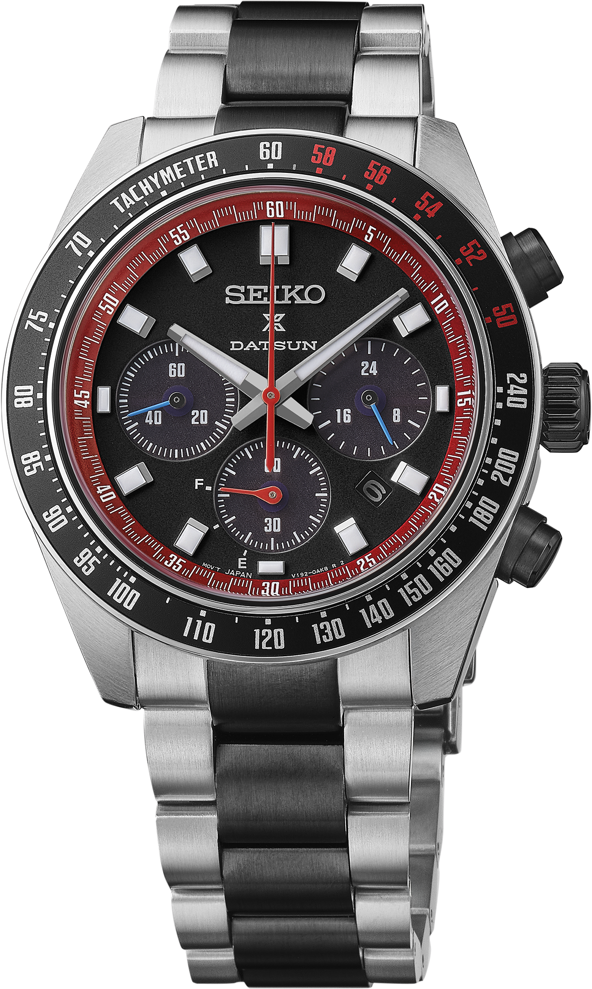 Seiko Speedtimer Solar Chronograph Datsun 240Z Limited Edition Watch SSC957