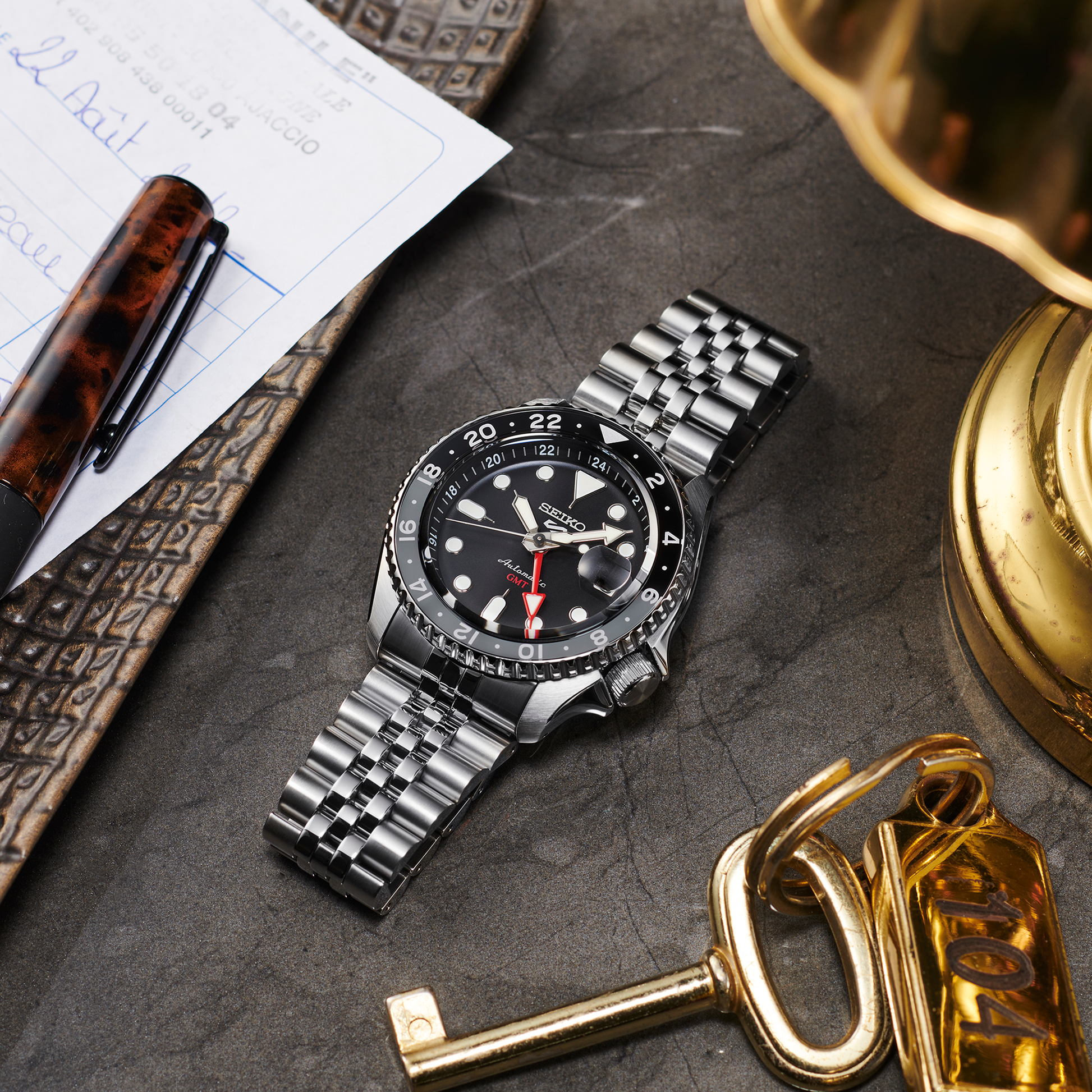 Seiko 5 Sports SKX Sports Style GMT Series Watch SSK001