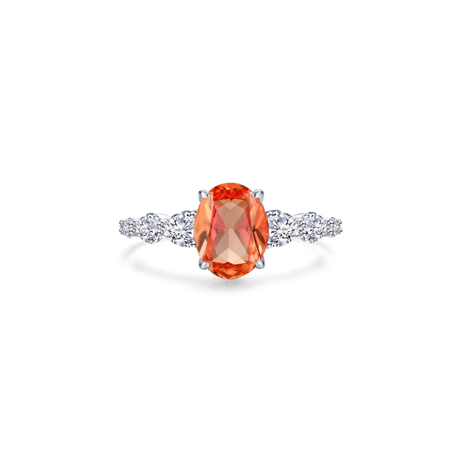 3.66 CTW Oval Solitaire Ring