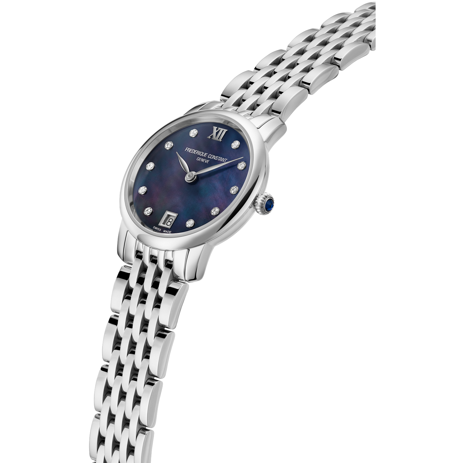 Frederique Constant Slimline Ladies FC-220MPBD1S26B