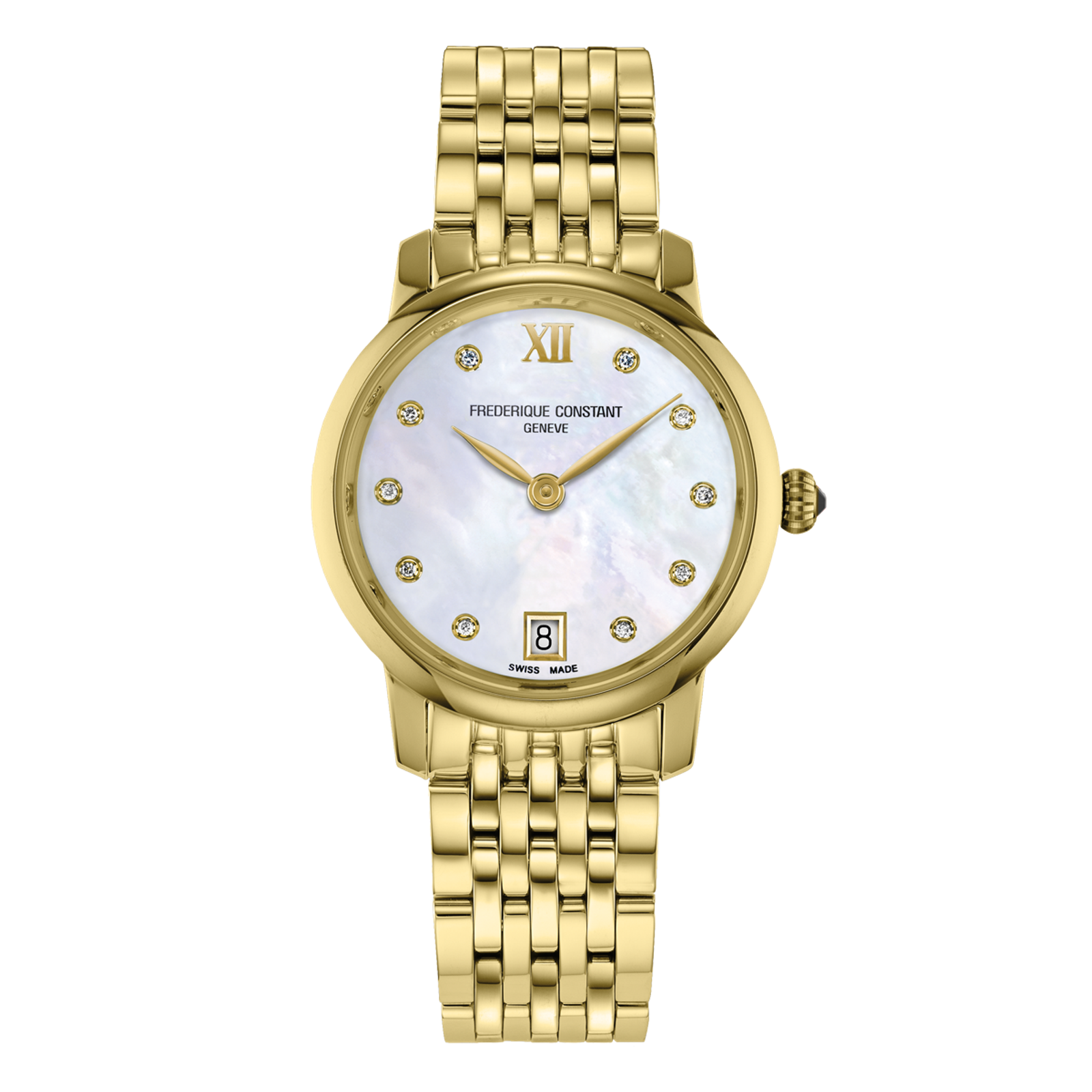 Frederique Constant Slimline Ladies FC-220MPWD1S25B