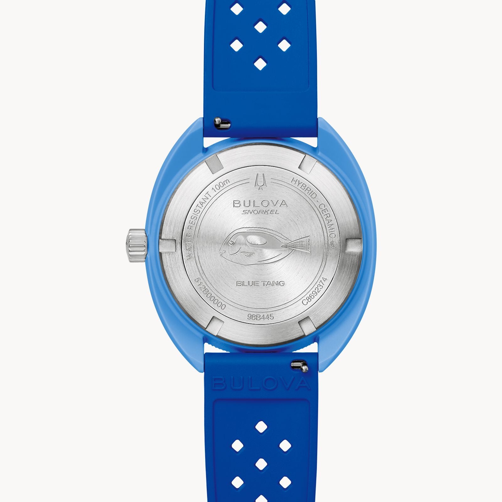 Bulova Snorkel Blue Tang Fish Watch 98B445