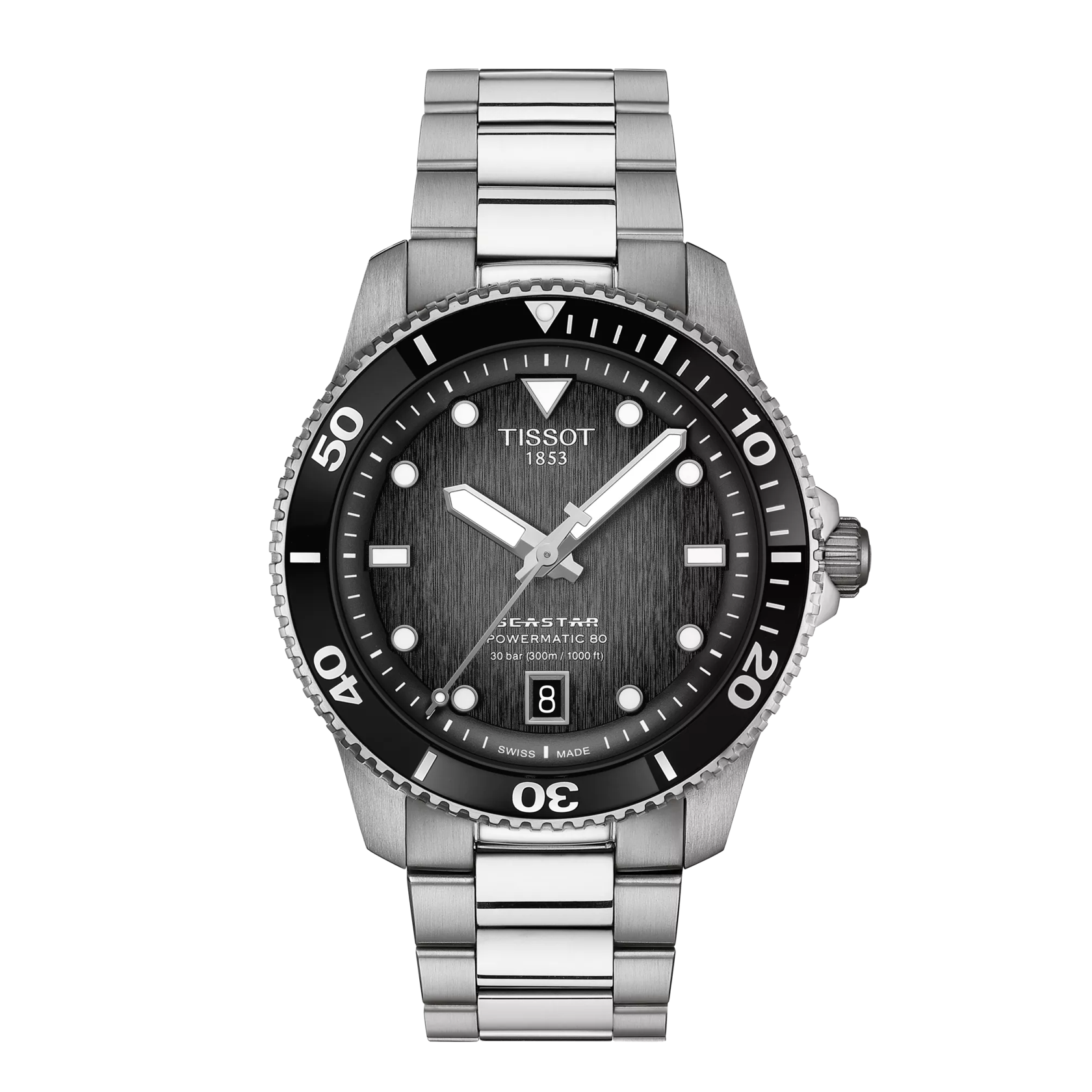 Tissot Seastar 1000 Powermatic 80 40mm T120.807.11.051.00