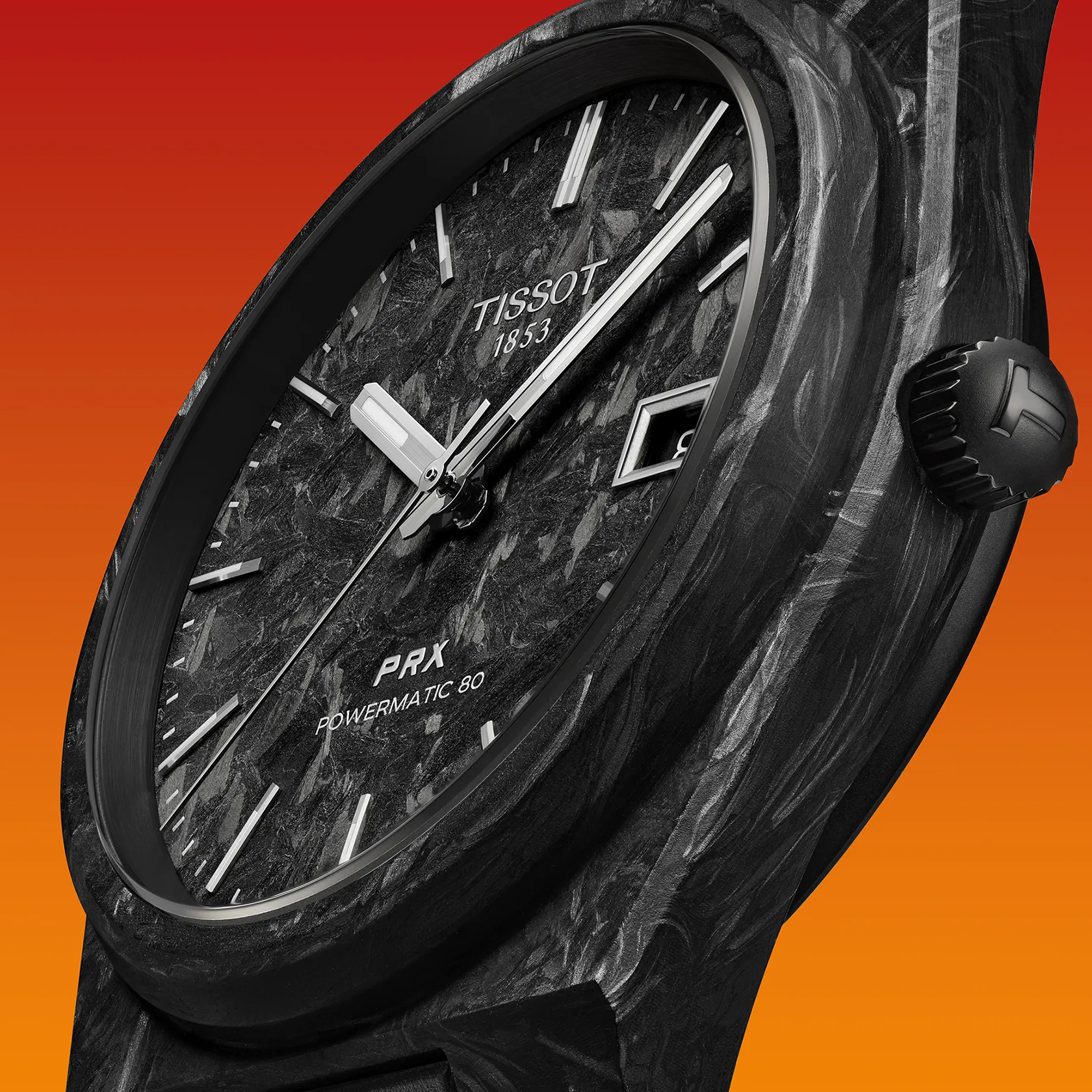 Tissot PRX Powermatic 80 40mm Carbon T137.907.97.201.00