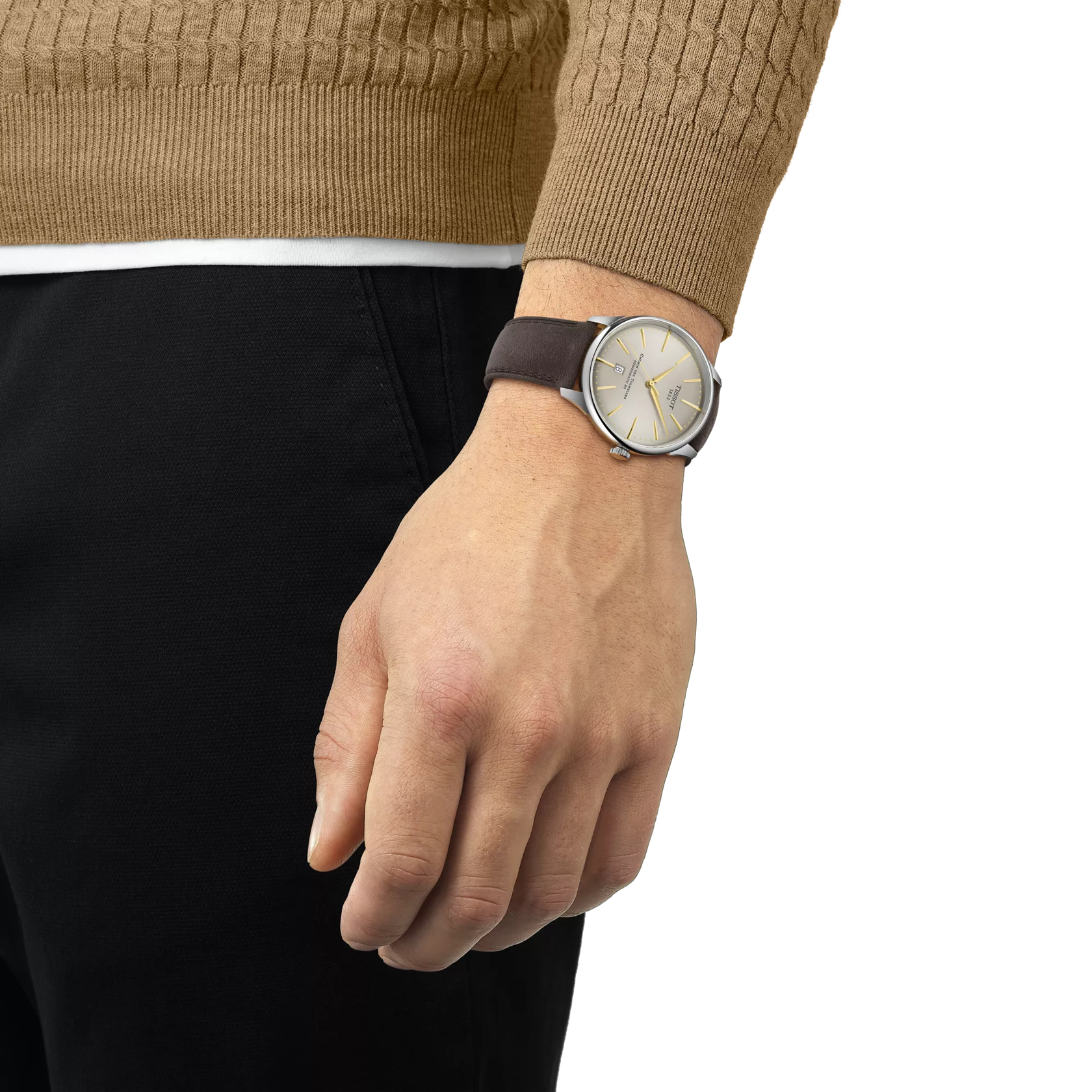 Tissot Chemin Des Tourelles Powermatic 80 42 mm T139.407.16.261.00