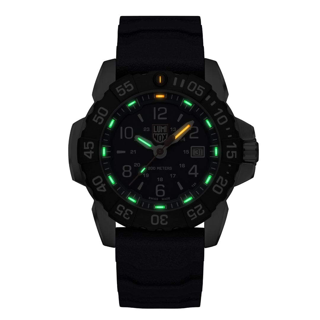 Luminox Navy SEAL Rubber, Steel, Carbonox (RSC) Military Dive Watch, 45 mm XS.3253.CB