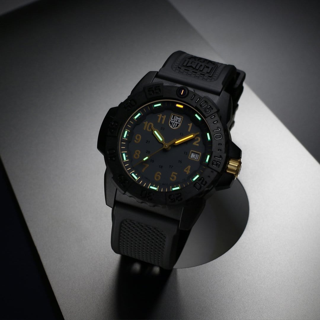 Luminox Navy SEAL Black & Gold, 45 mm XS.3508.GOLD