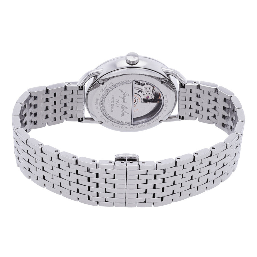 Bulova Commodore Automatic Silver Dial Watch 96B326