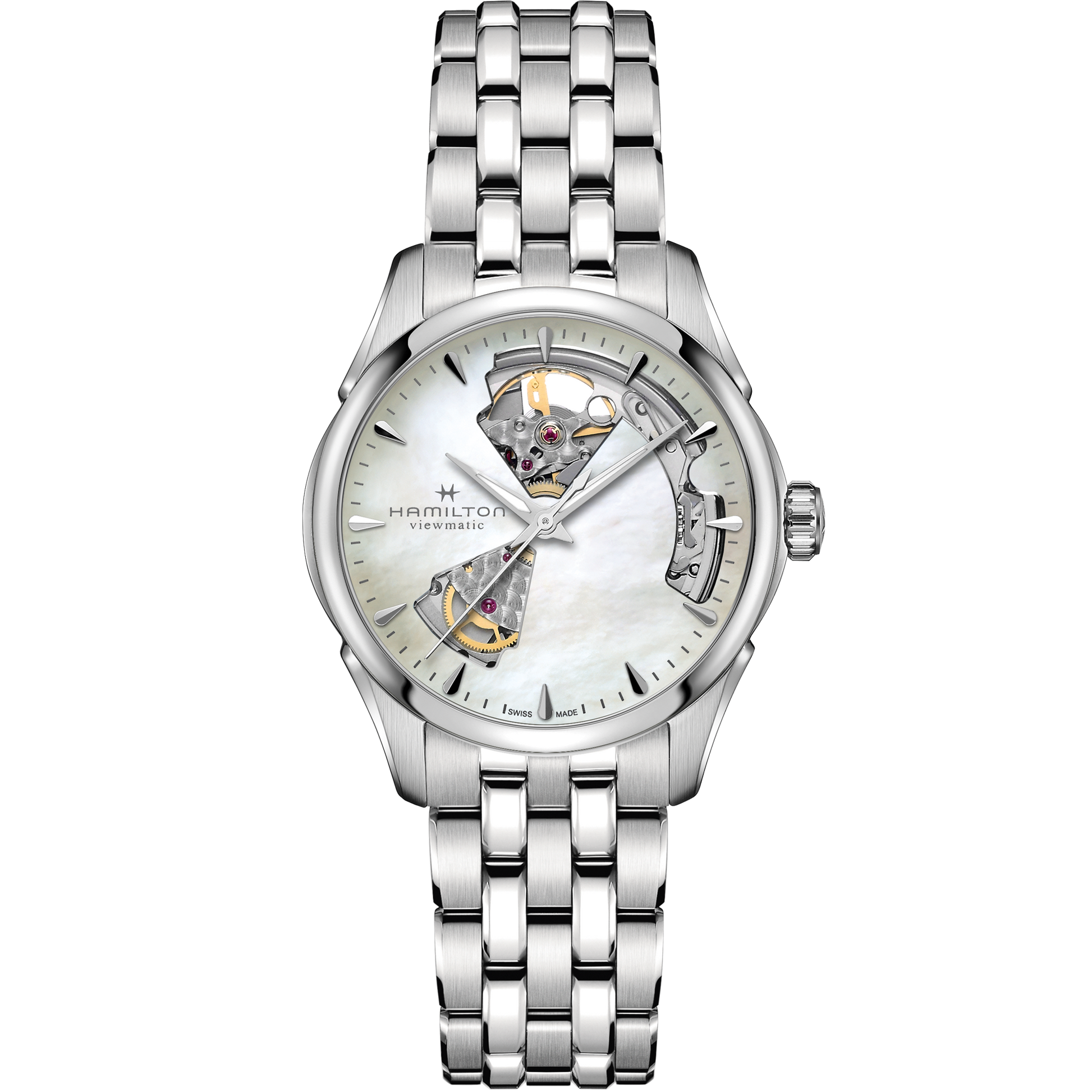 Hamilton Jazzmaster Open Heart Lady Auto H32215190