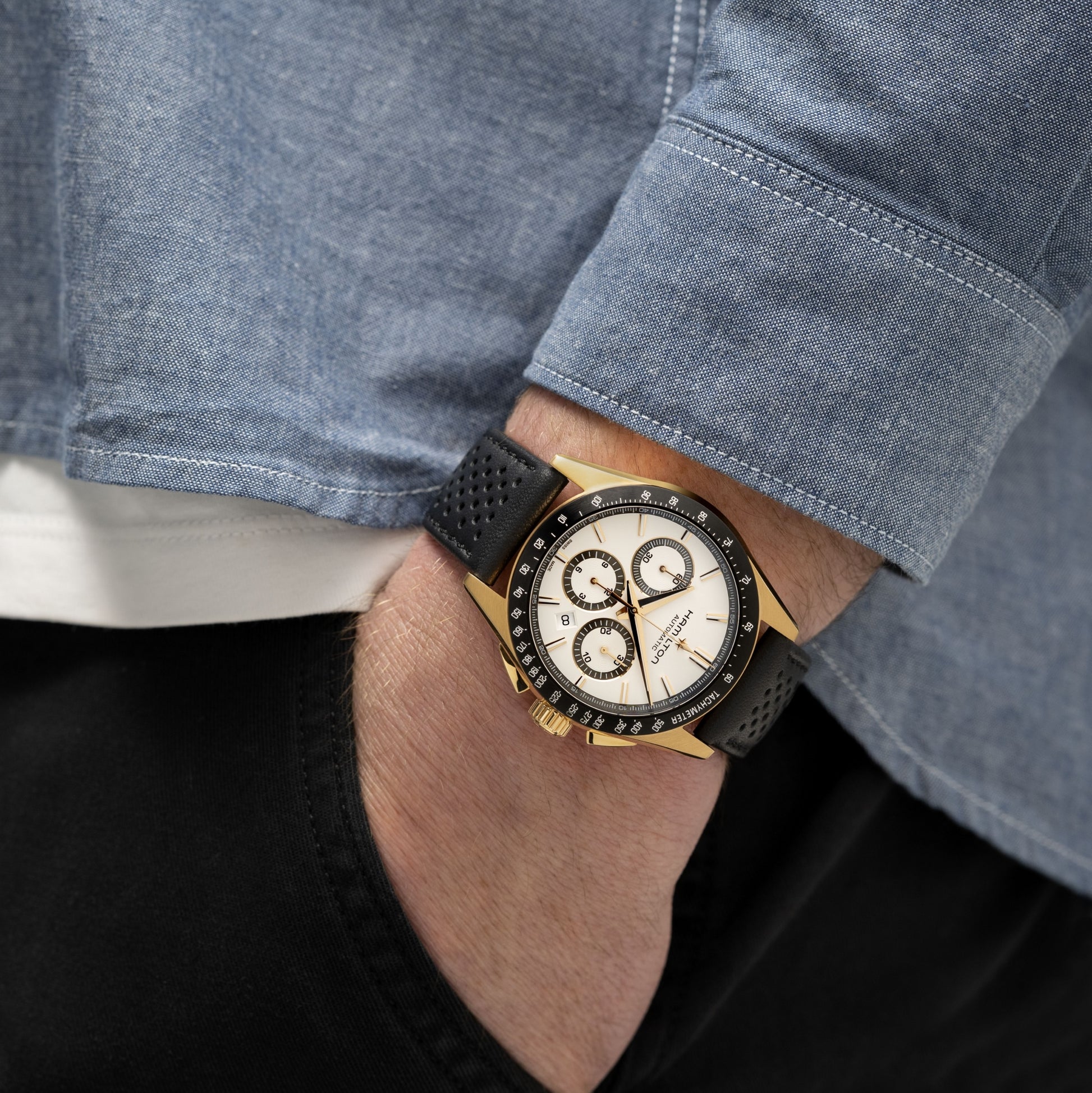 Hamilton JazzmasterPerformer Auto Chrono H36626710