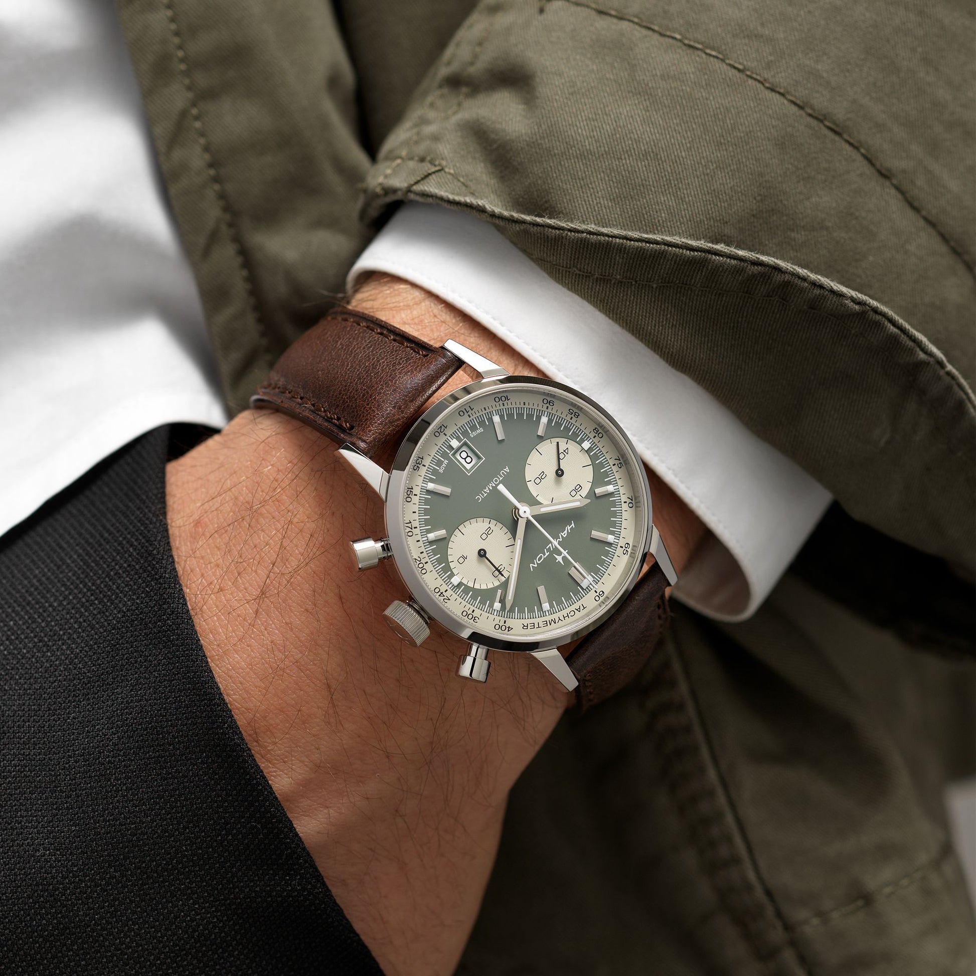 Hamilton American ClassicIntra-Matic Auto Chrono 40mm H38416560