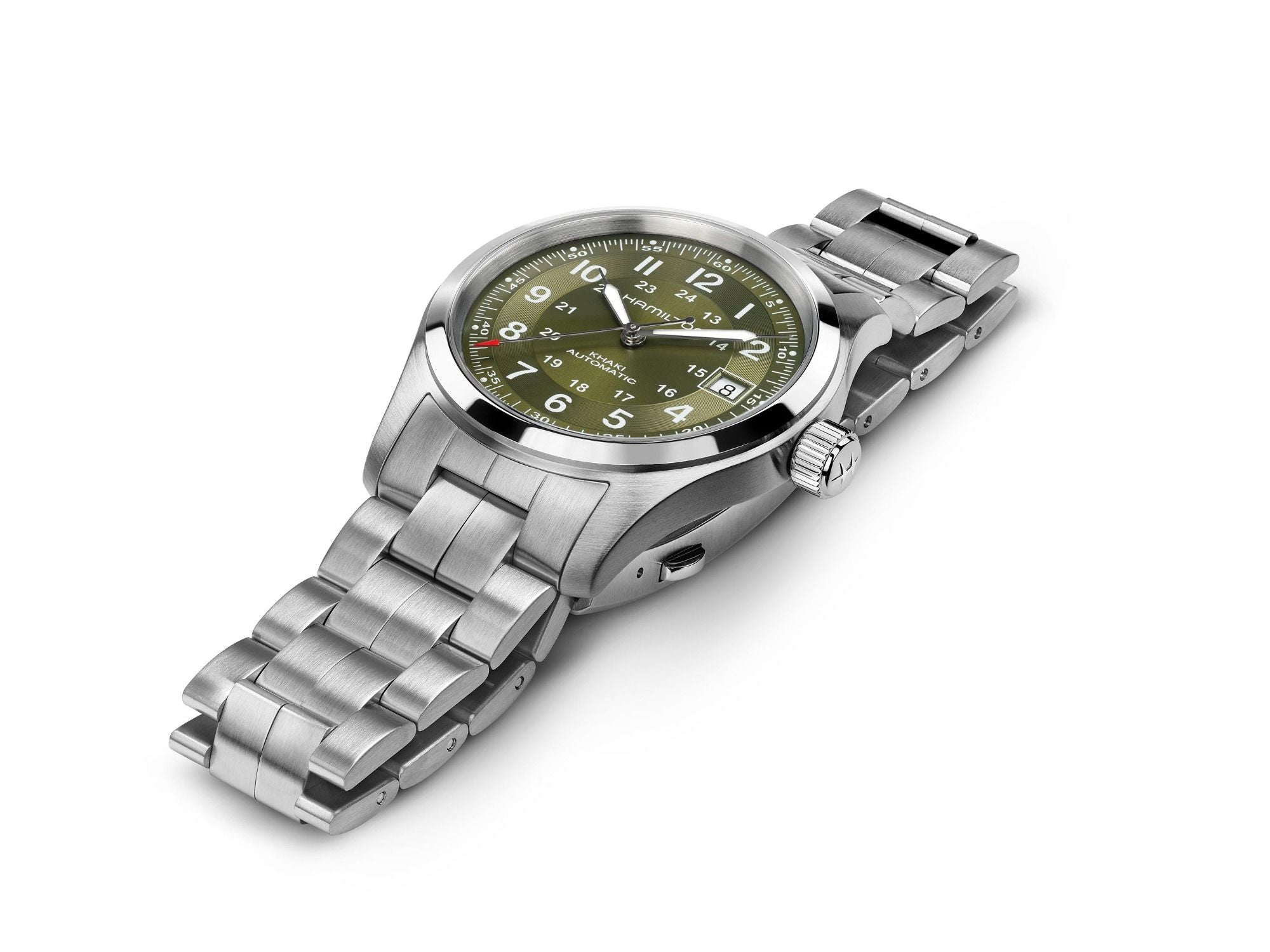 Khaki Field Auto 38 mm – Hislon Jewelers