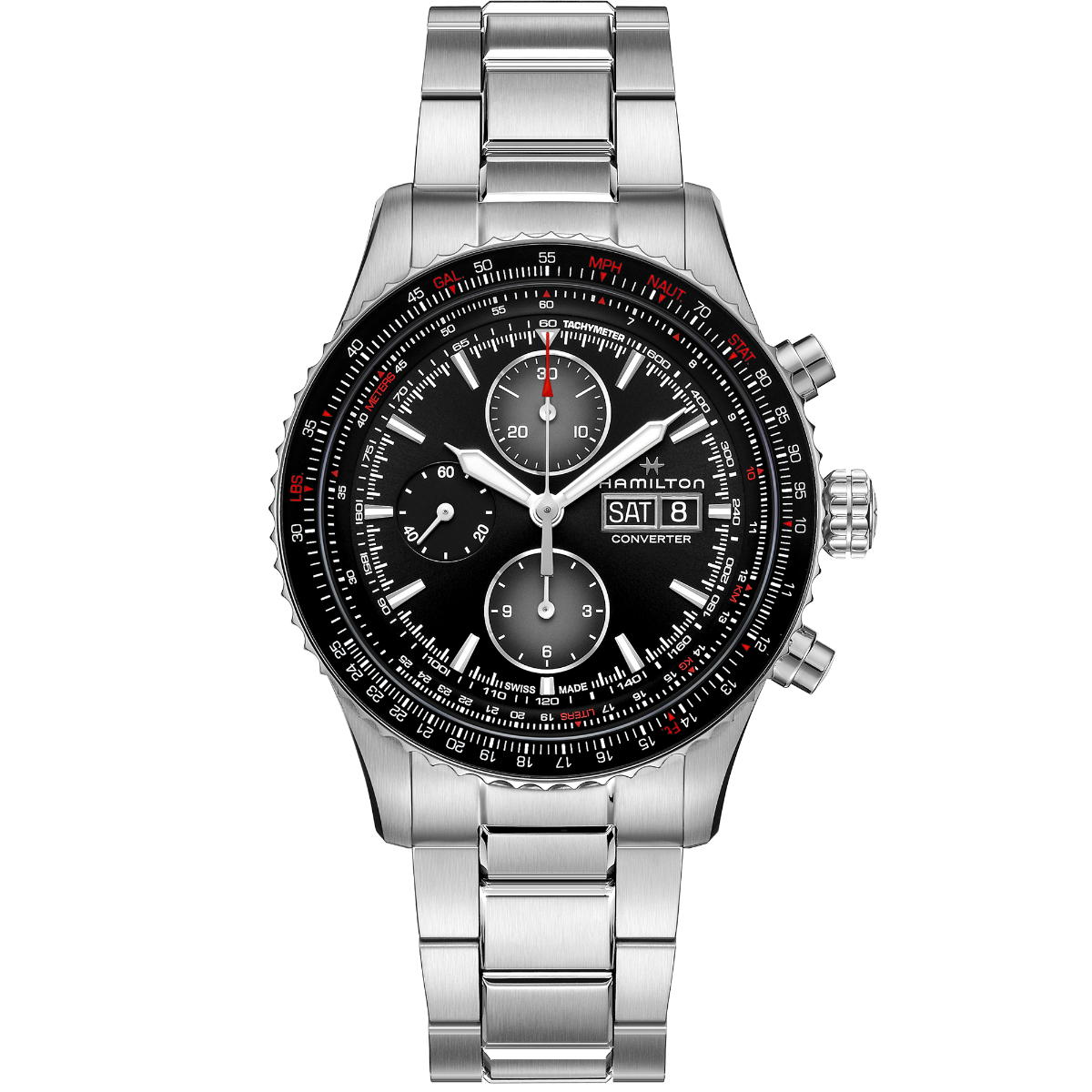 Hamilton Khaki Aviation Converter Auto Chrono H76726130