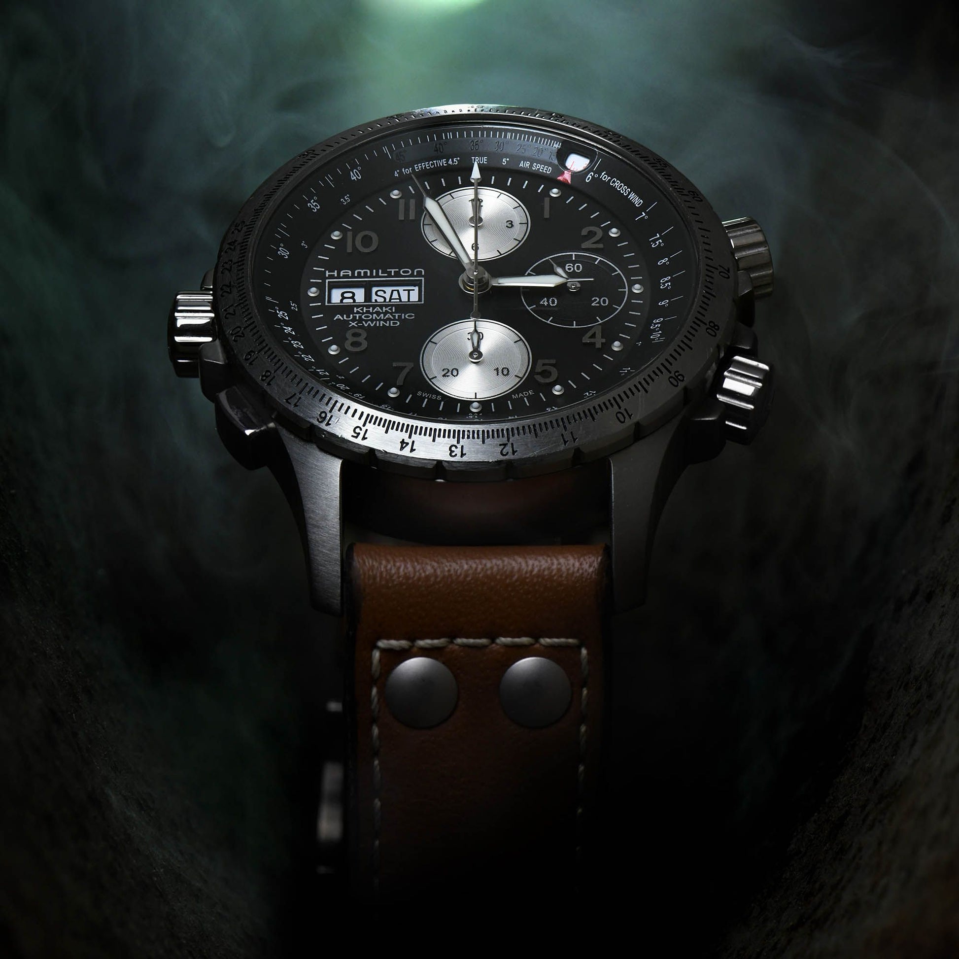 Hamilton Khaki AviationX-Wind Auto Chrono H77616533