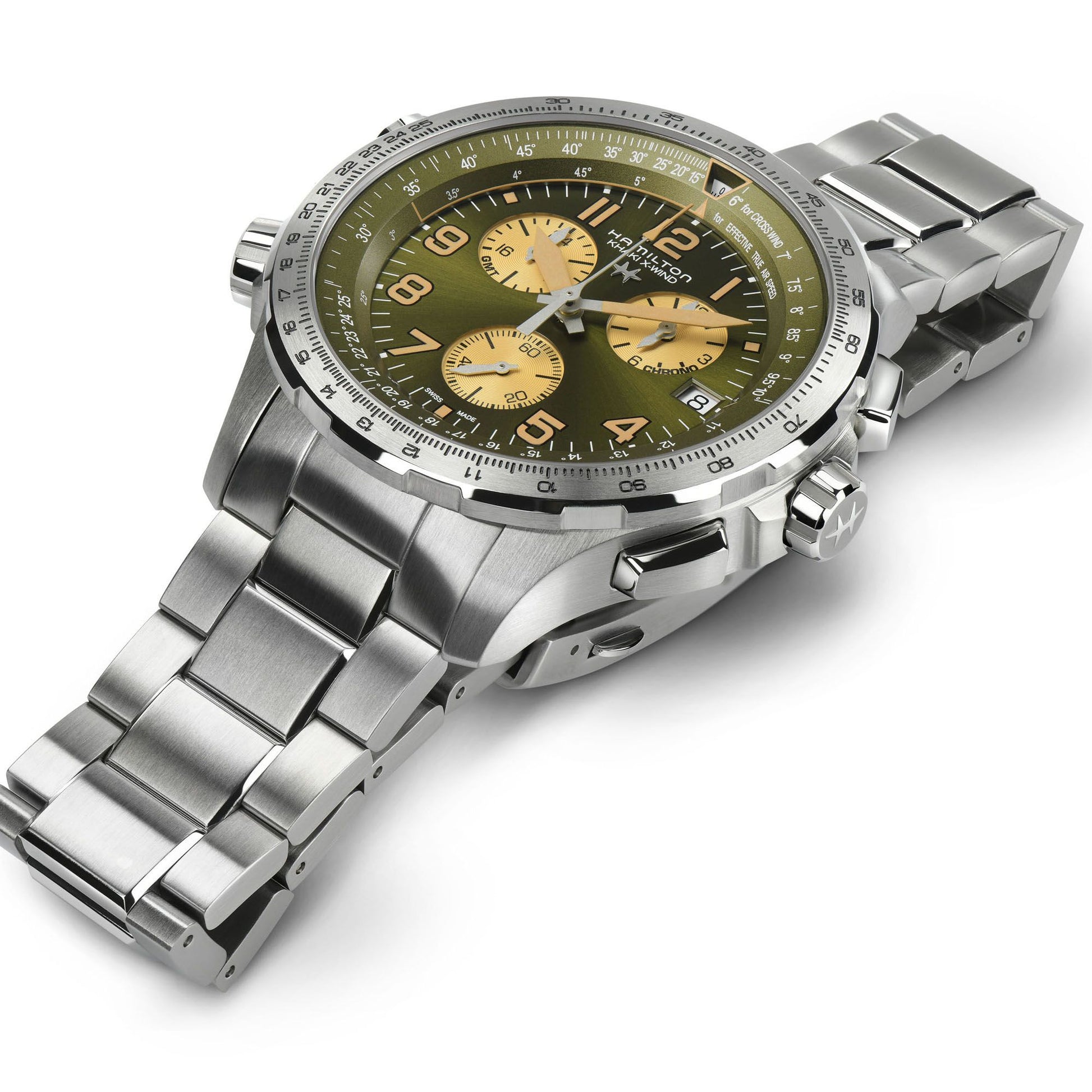 Hamilton Khaki Aviation X-Wind GMT Chrono Quartz H77932160