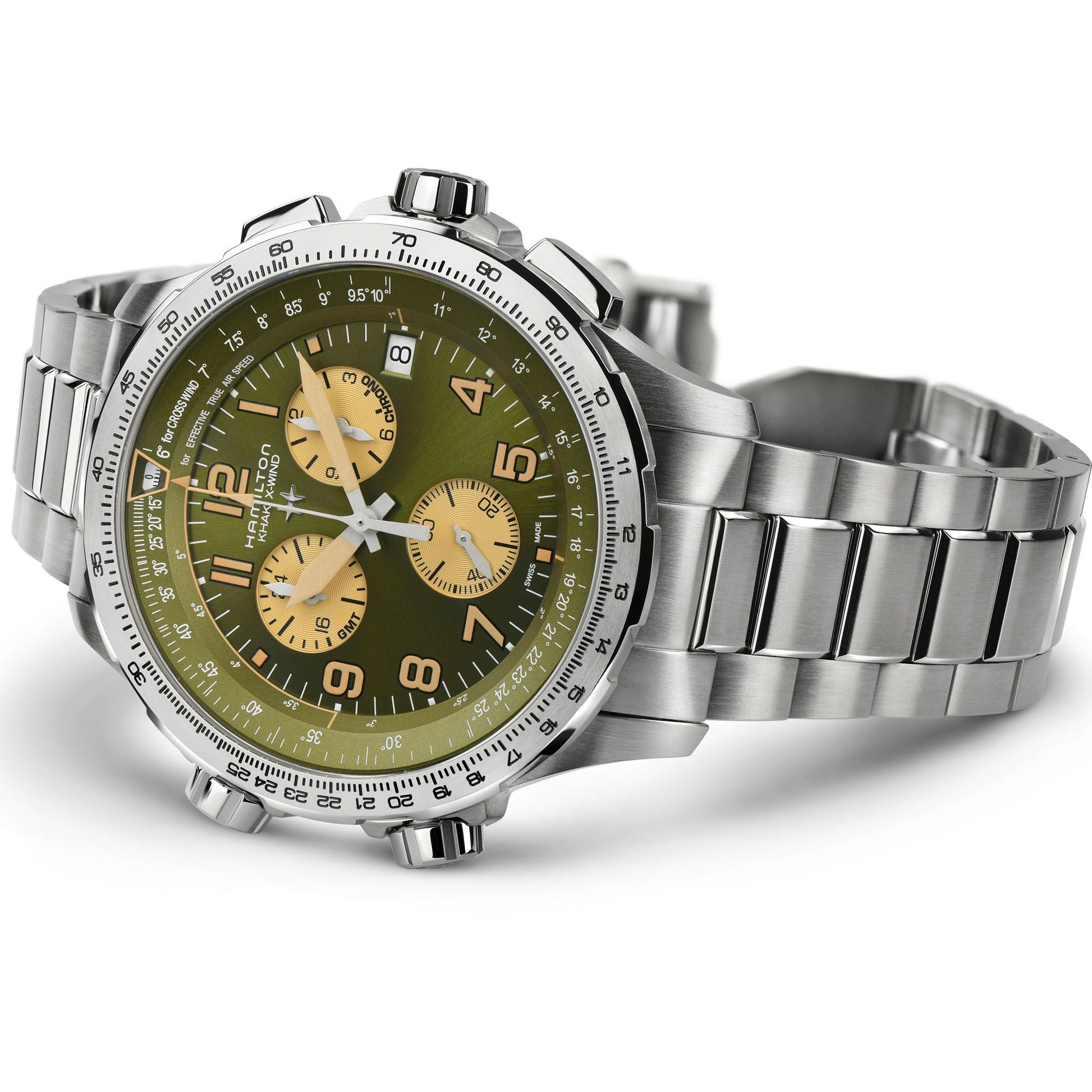 Hamilton Khaki Aviation X-Wind GMT Chrono Quartz H77932160