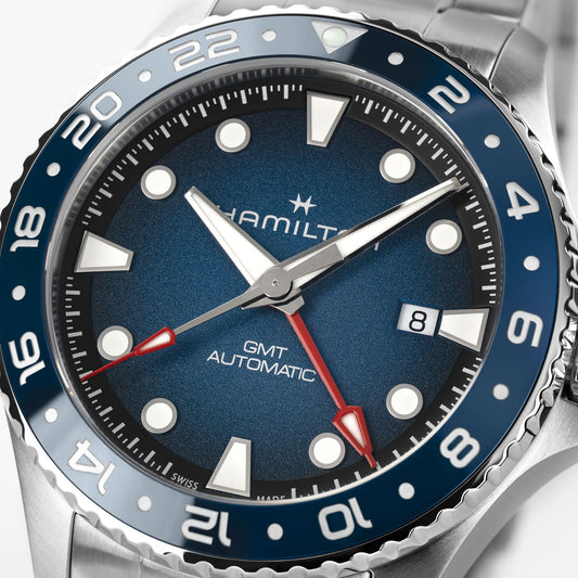 Hamilton Khaki Navy Scuba Auto GMT 43mm H82535140