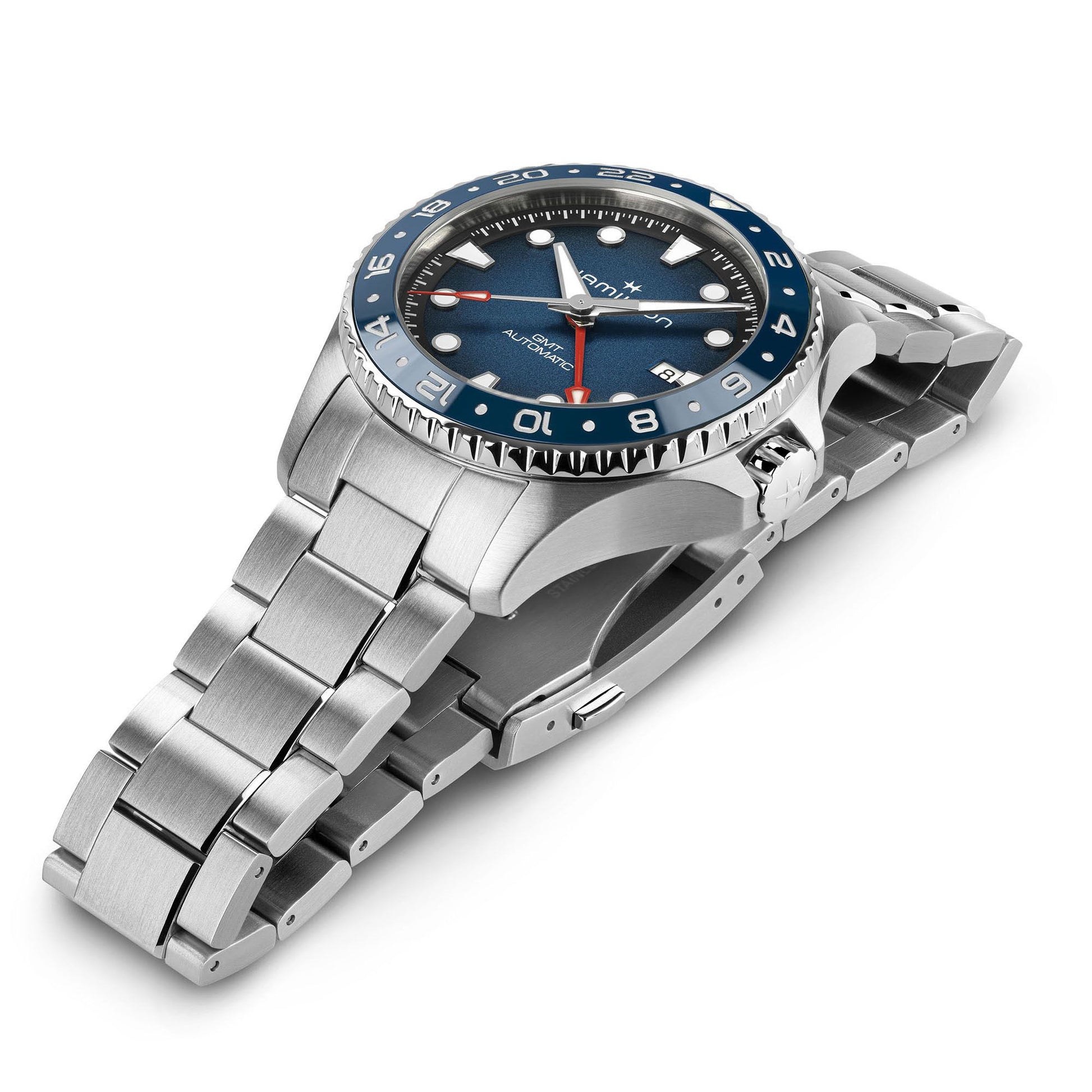 Hamilton Khaki Navy Scuba Auto GMT 43mm H82535140