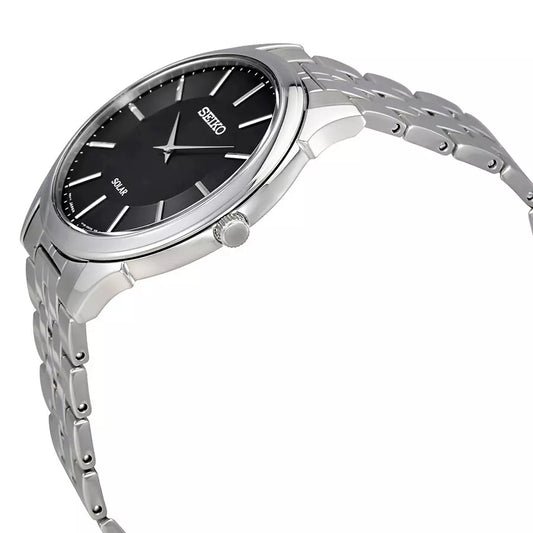 Men's Core Solar Black Dial SUP865