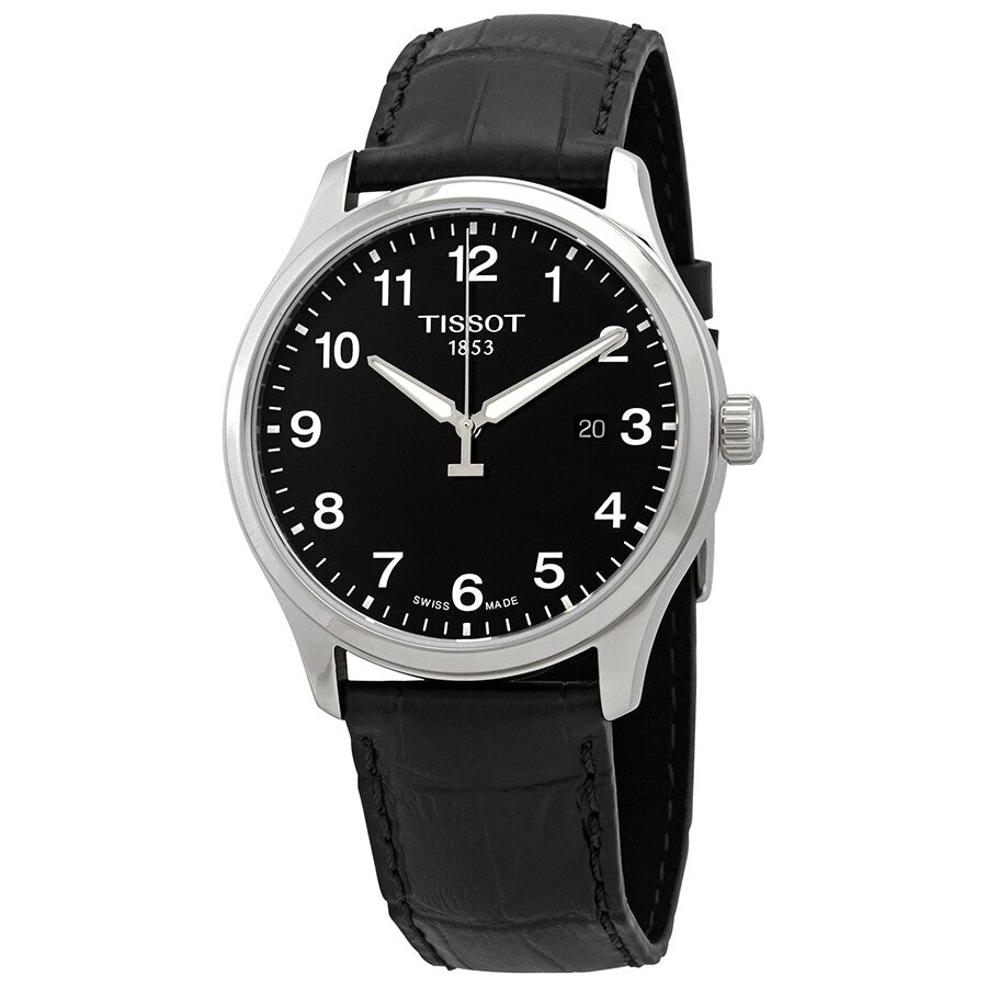 Tissot XL Classic Black Dial Leather Strap T116.410.16.057.00