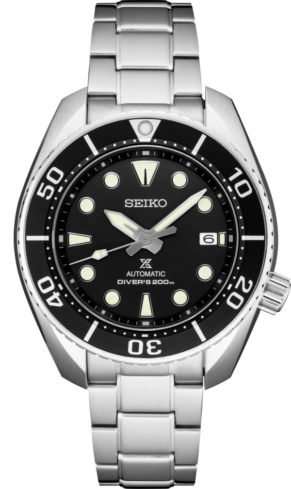 Seiko Prospex Automatic 2007 Diver Black Dial Watch-SPB101