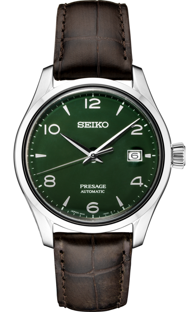 Seiko Presage Enamel Green Dial Men's Watch - SPB111