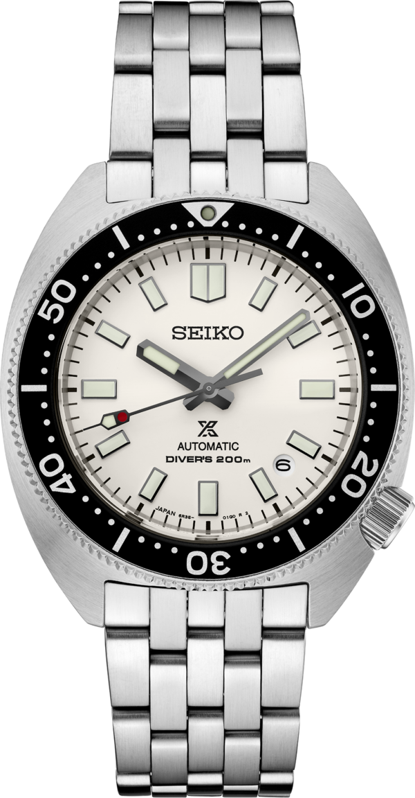 Seiko Prospex Automatic Diver White Dial Watch-SPB313