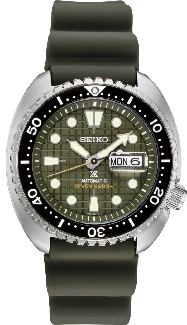 Seiko Prospex Automatic Diver In Green Edition Men's Watch-SRPE05