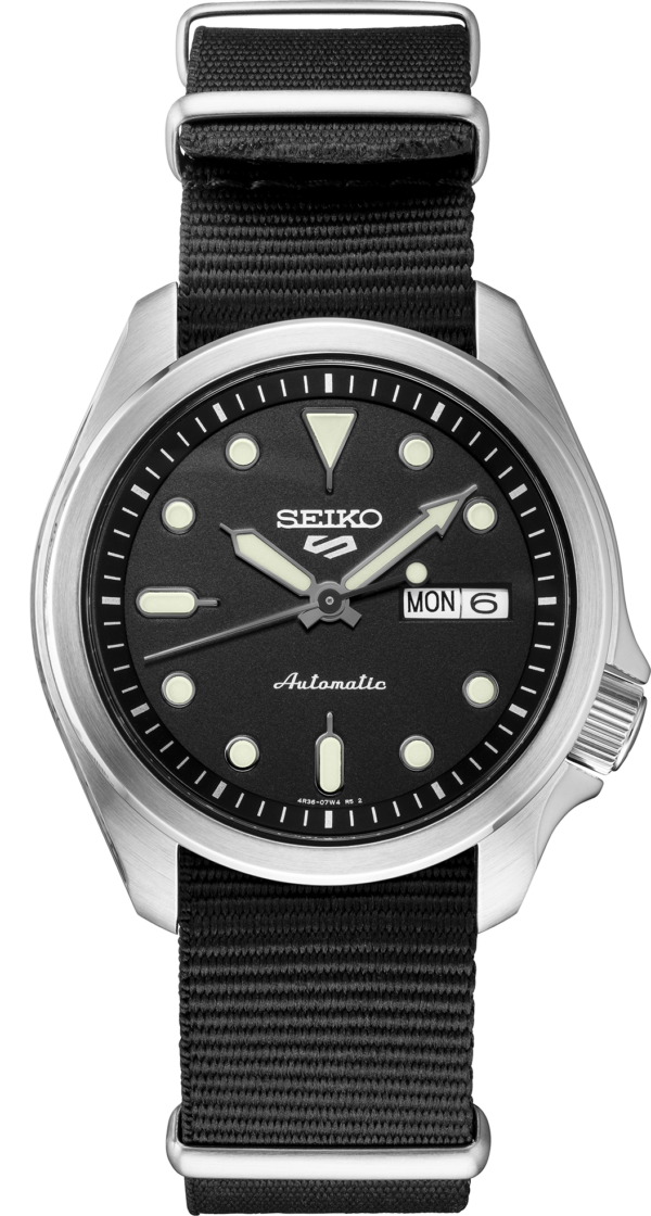 Seiko 5 Sports Automatic Black Dial Men's Watch - SRPE67