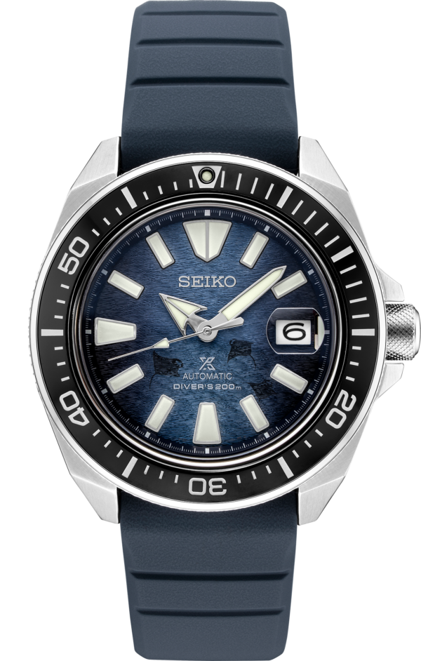 Seiko Prospex Special Edition Manta Ray Diver Blue Dial Watch-SRPF79