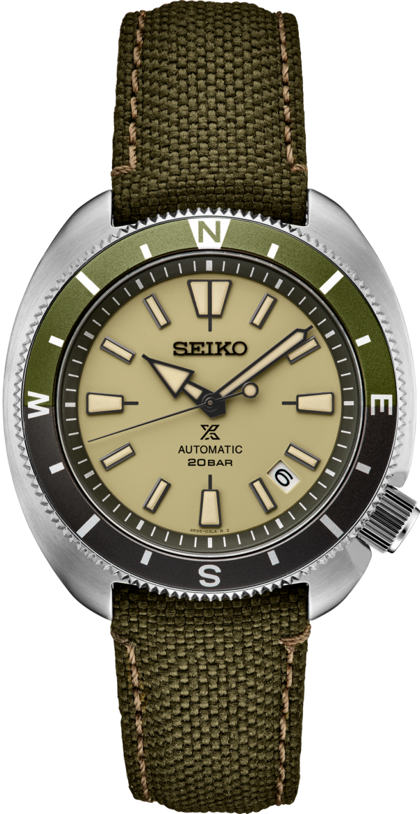 Seiko Prospex Land Automatic Beige Dial Men's Watch-SRPG13