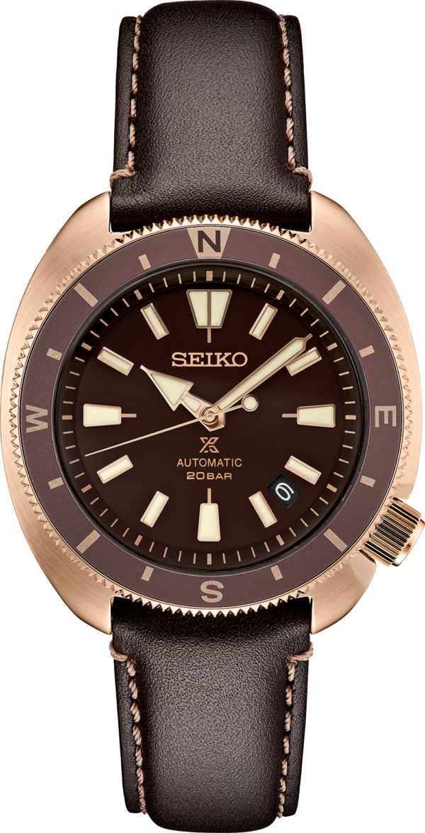 Seiko Prospex Land Automatic In Brown Edition Watch-SRPG18